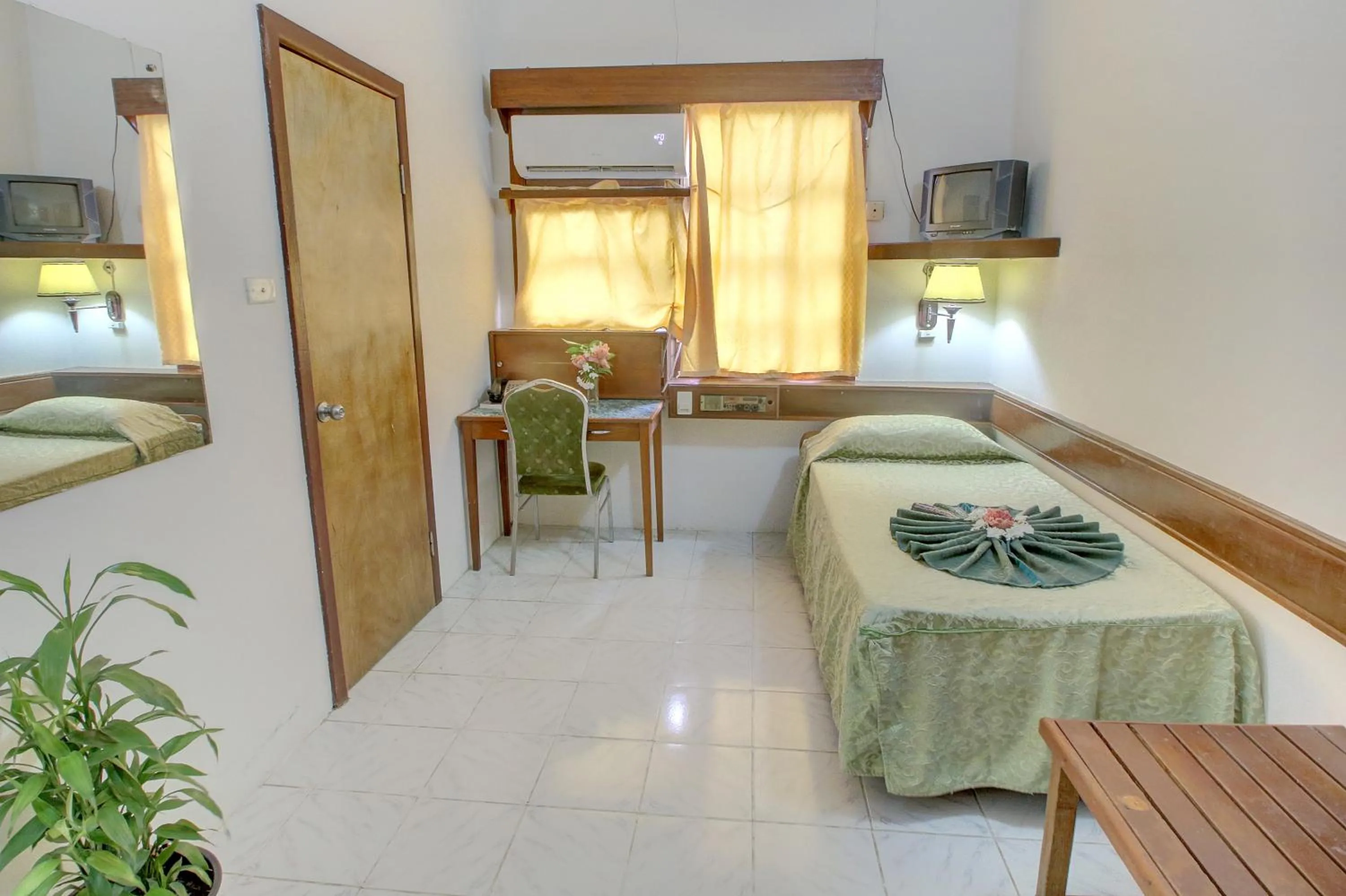 Bed in Honiara Hotel