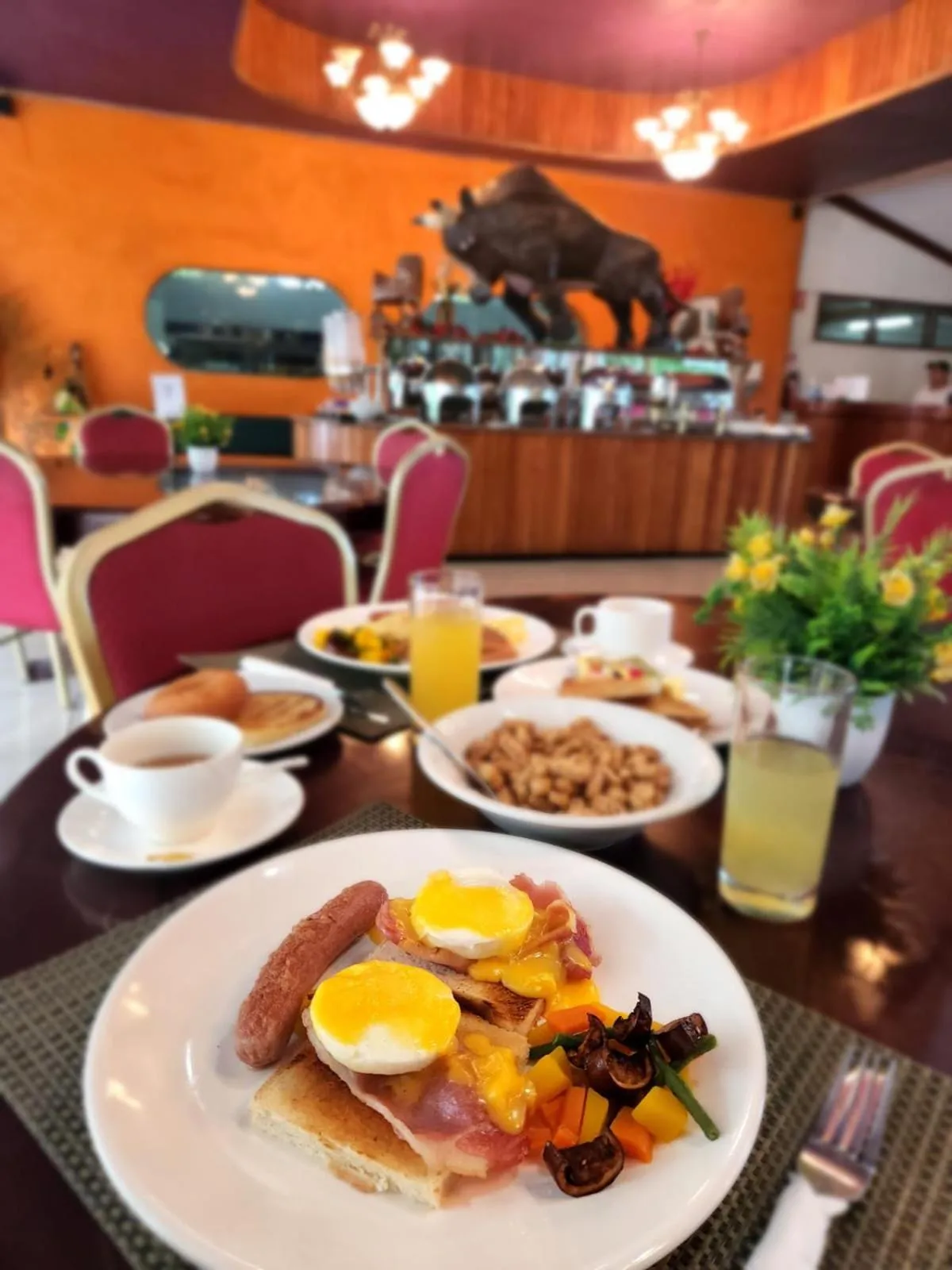 Breakfast in Honiara Hotel