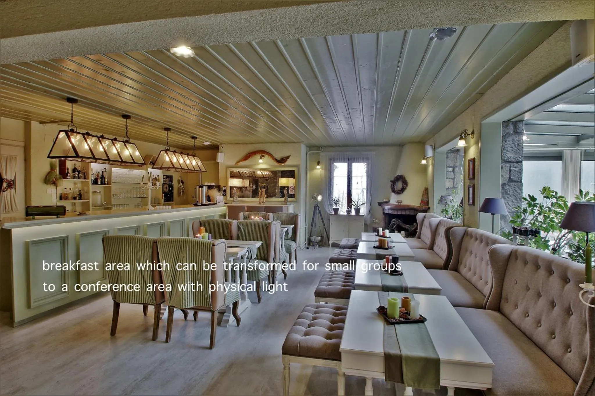 Restaurant/places to eat in Boutique Hotel Skamnos Arachova