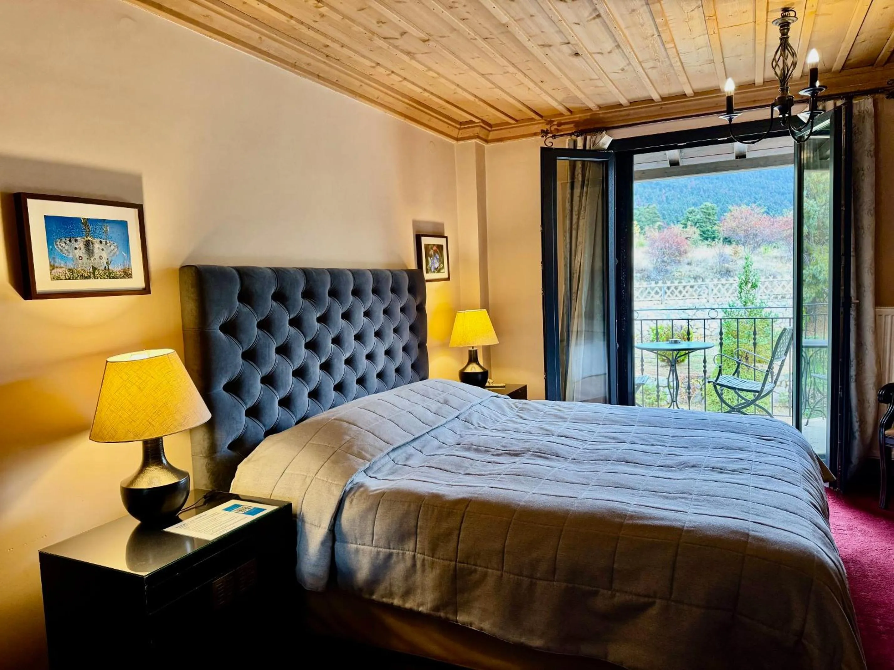 Bed in Boutique Hotel Skamnos Arachova