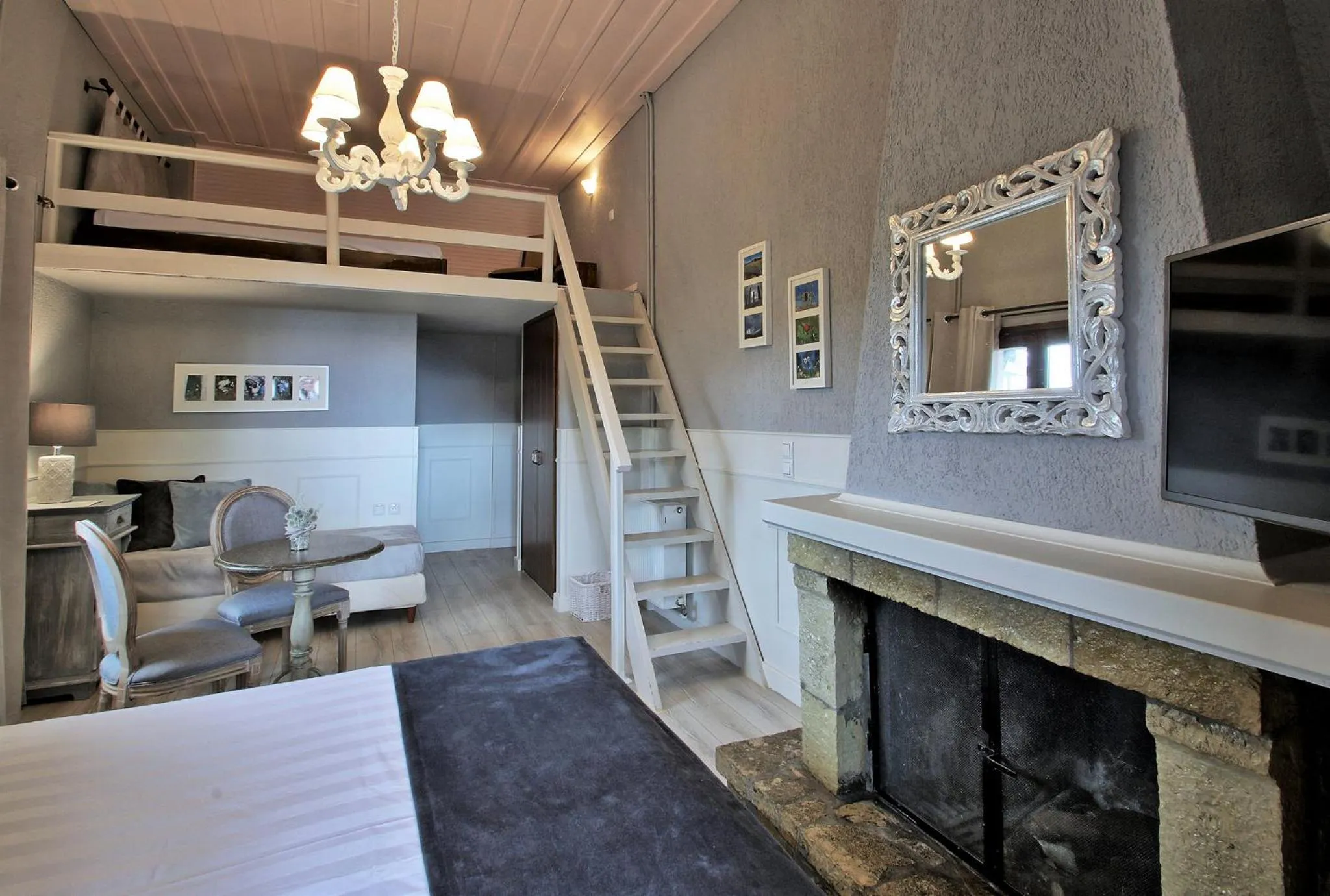 Garden view in Boutique Hotel Skamnos Arachova