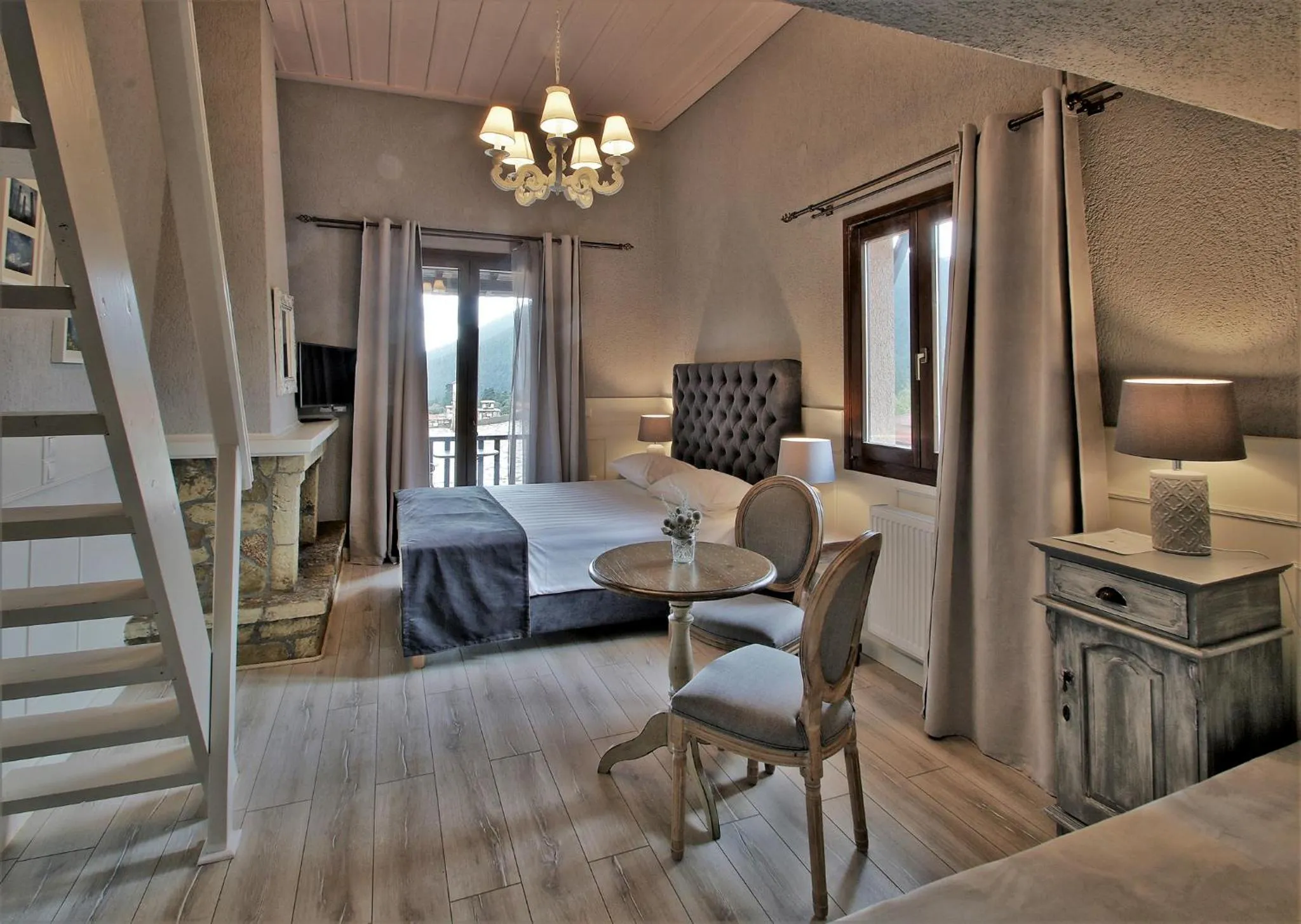 Living room in Boutique Hotel Skamnos Arachova