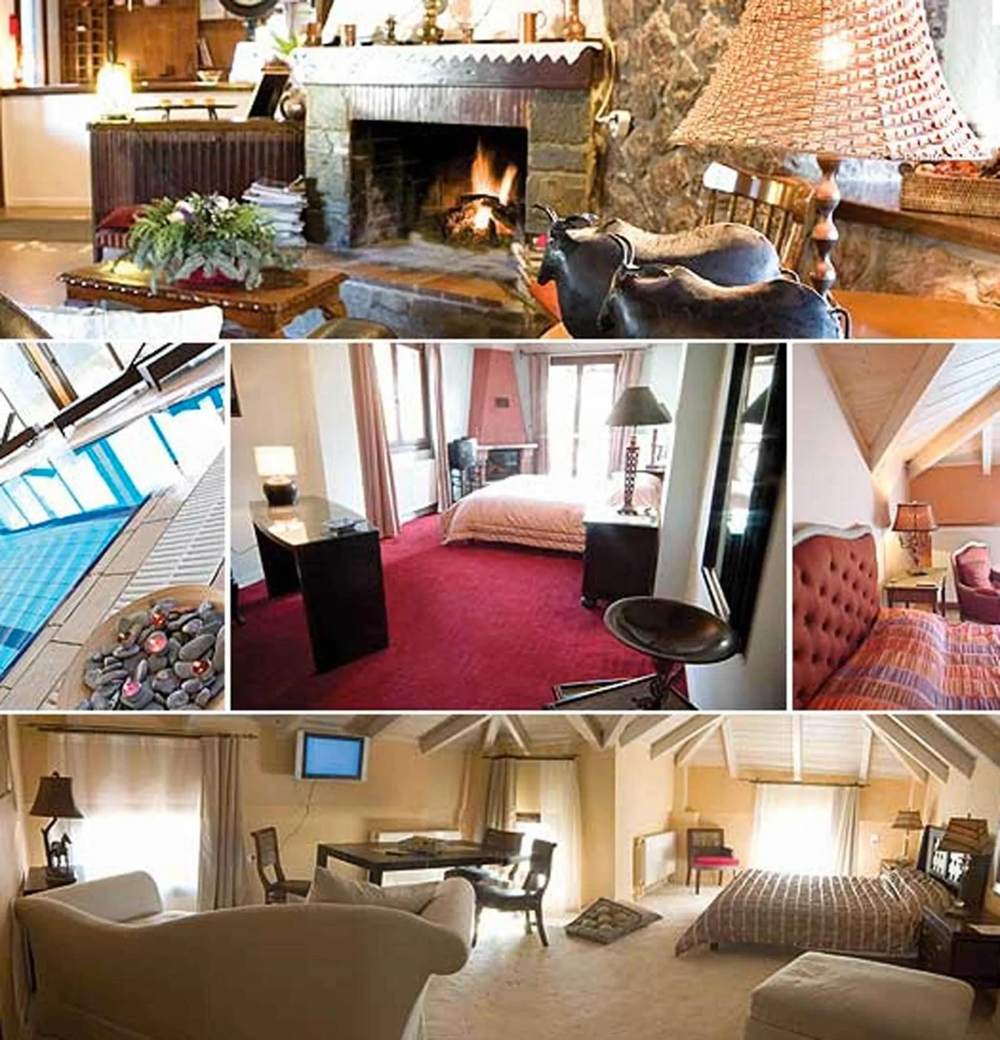 View (from property/room), Bed in Boutique Hotel Skamnos Arachova