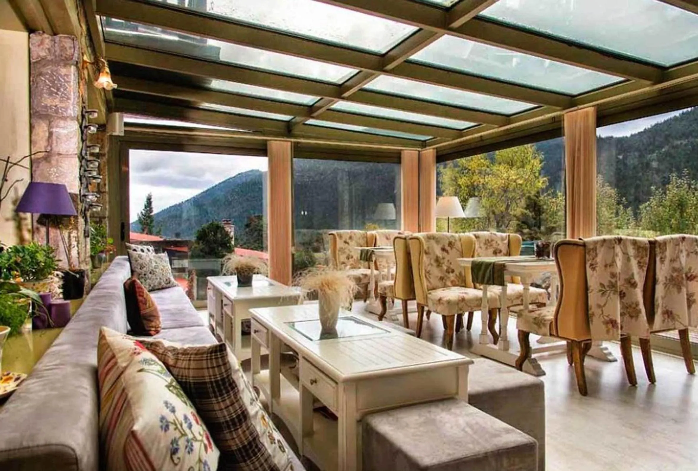 Bird's eye view in Boutique Hotel Skamnos Arachova