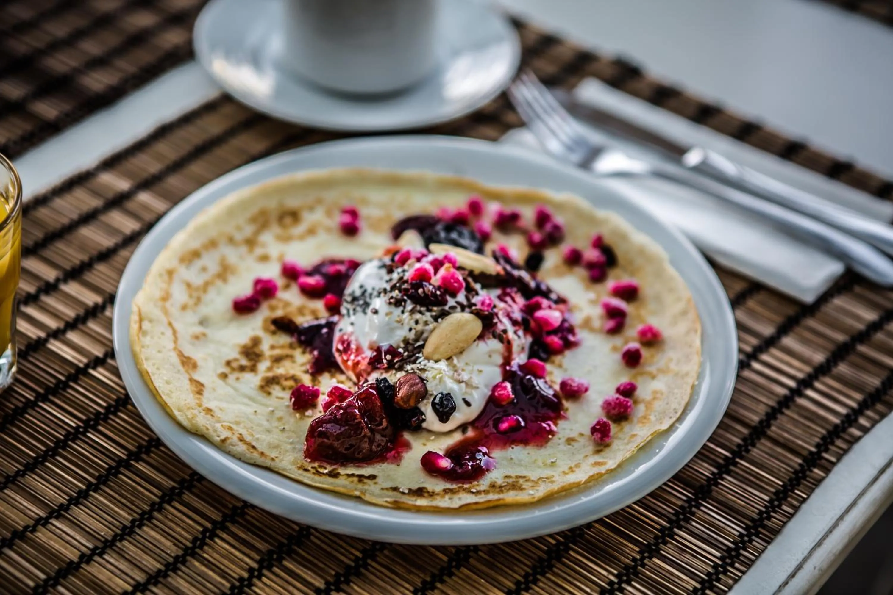 Food and drinks in Boutique Hotel Skamnos Arachova