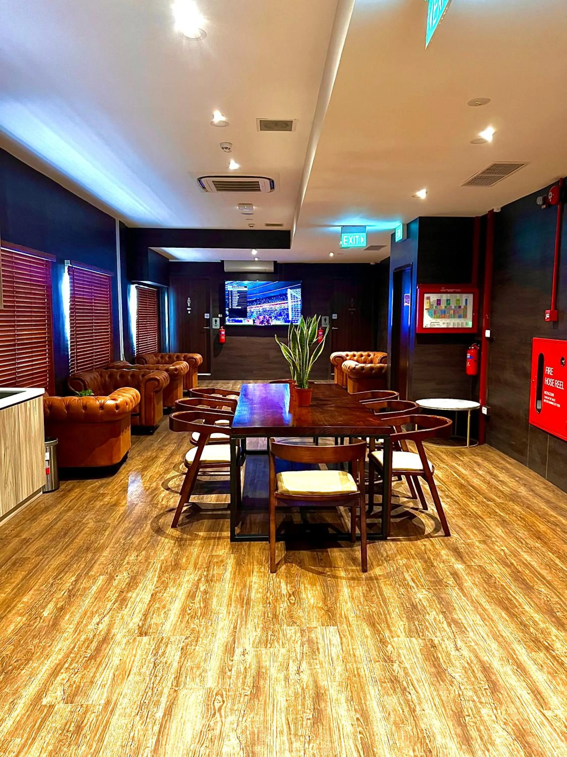 Dining area in Arena eSports Hotel @ Bugis Village