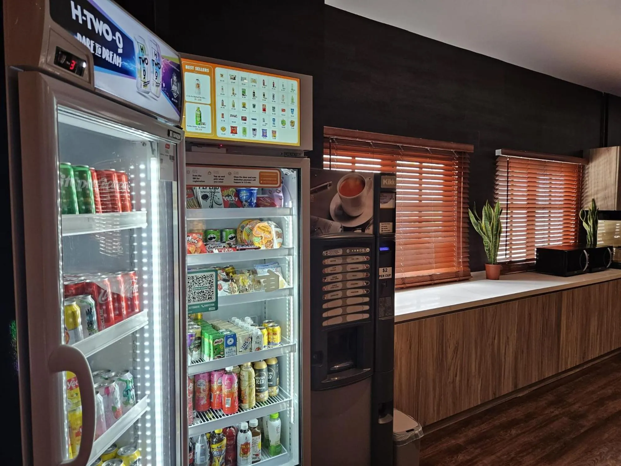 Food and drinks in Arena eSports Hotel @ Bugis Village