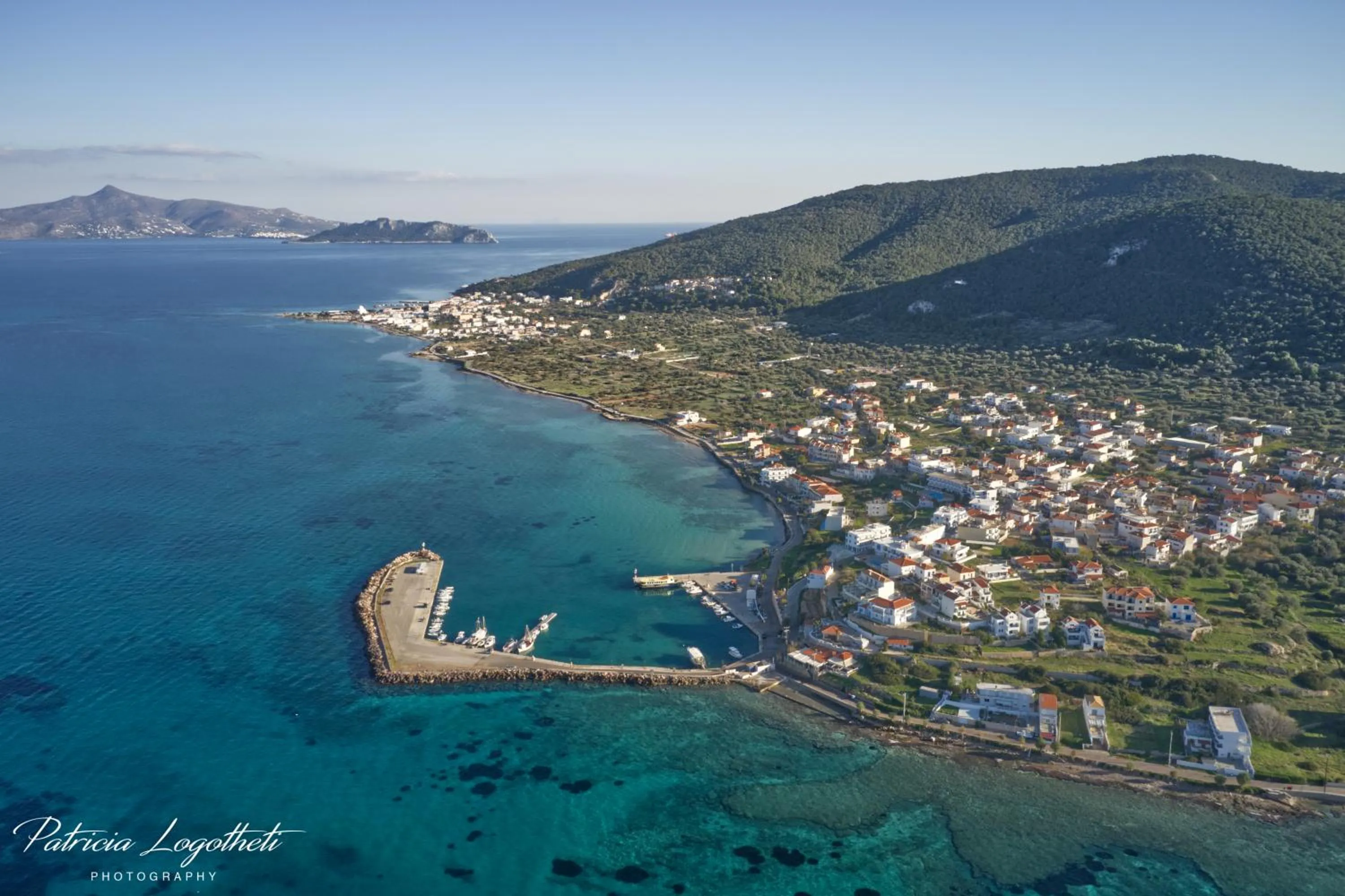 Natural landscape in The Milos