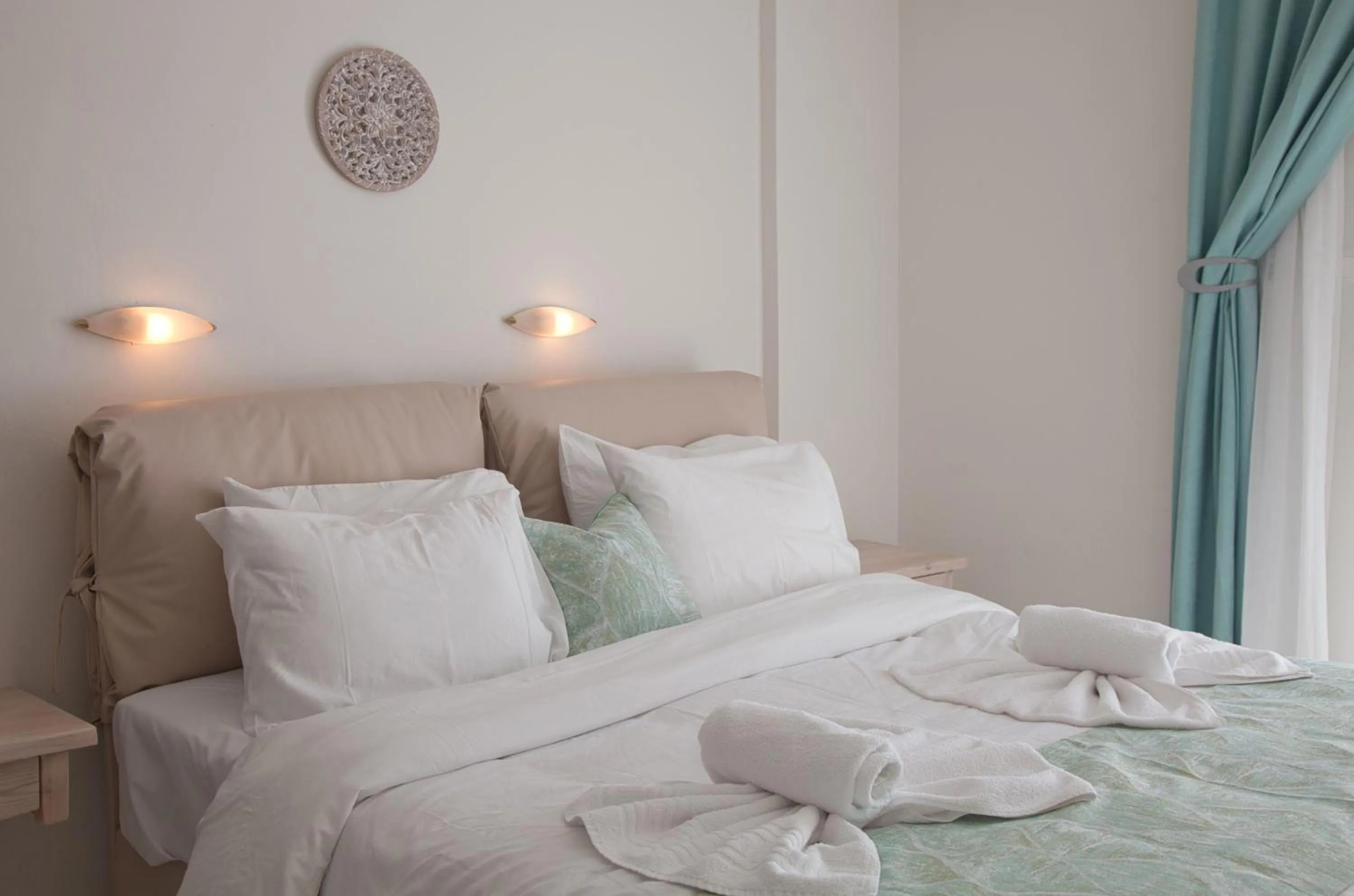 Bedroom, Bed in The Milos