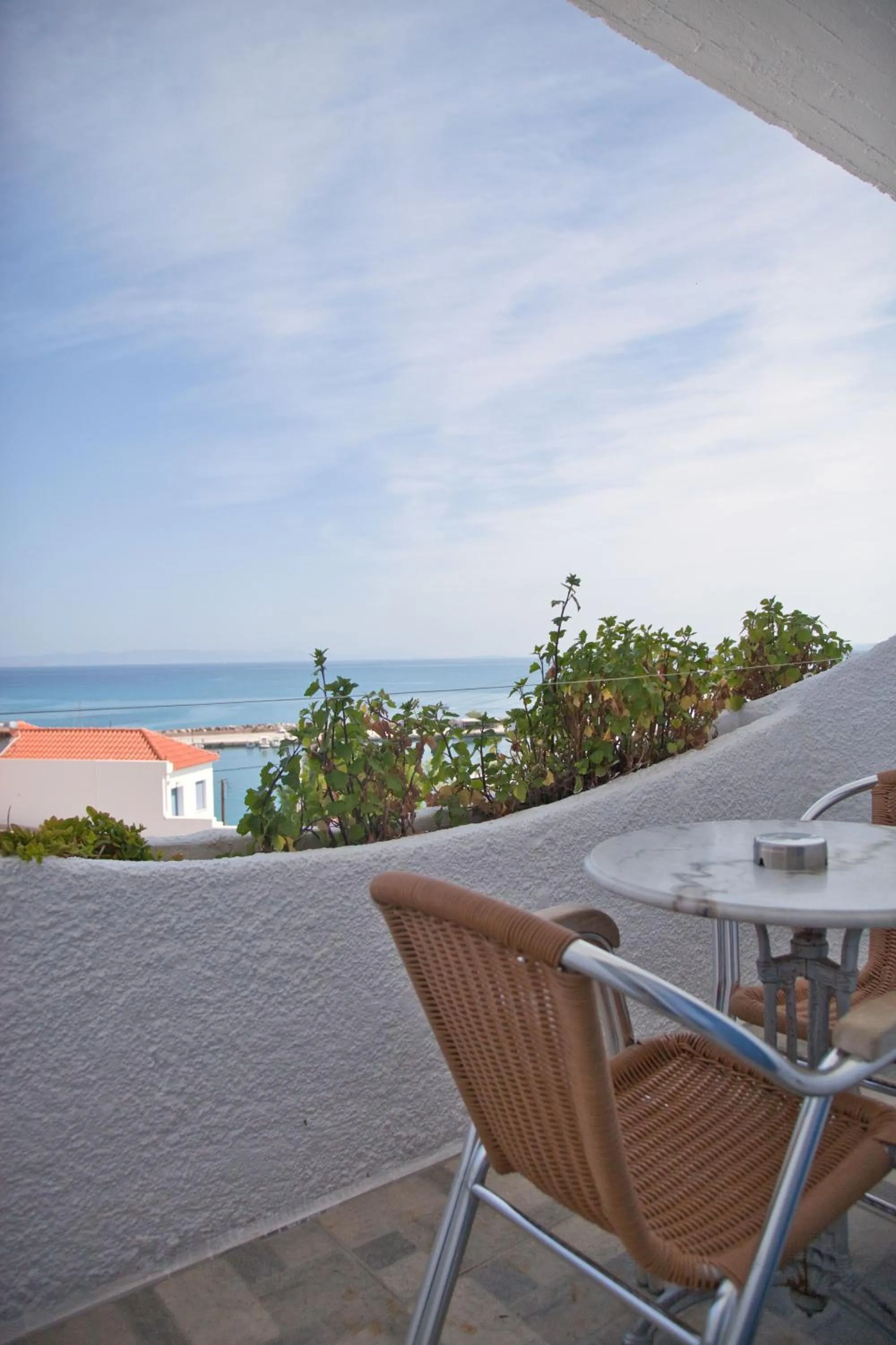 Balcony/Terrace in The Milos