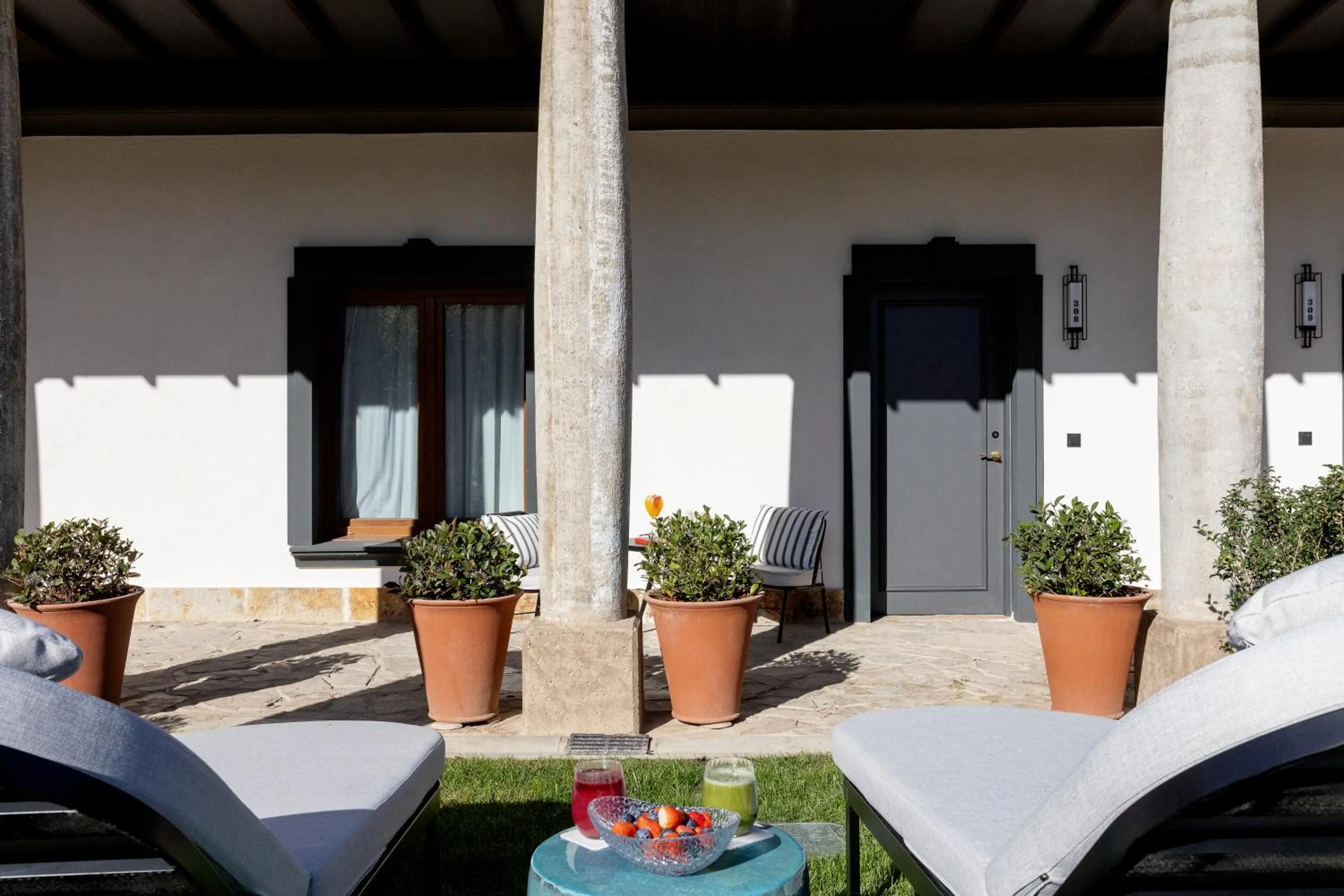 Balcony/Terrace in Palacio Arriluce Hotel - The Leading Hotels of the World