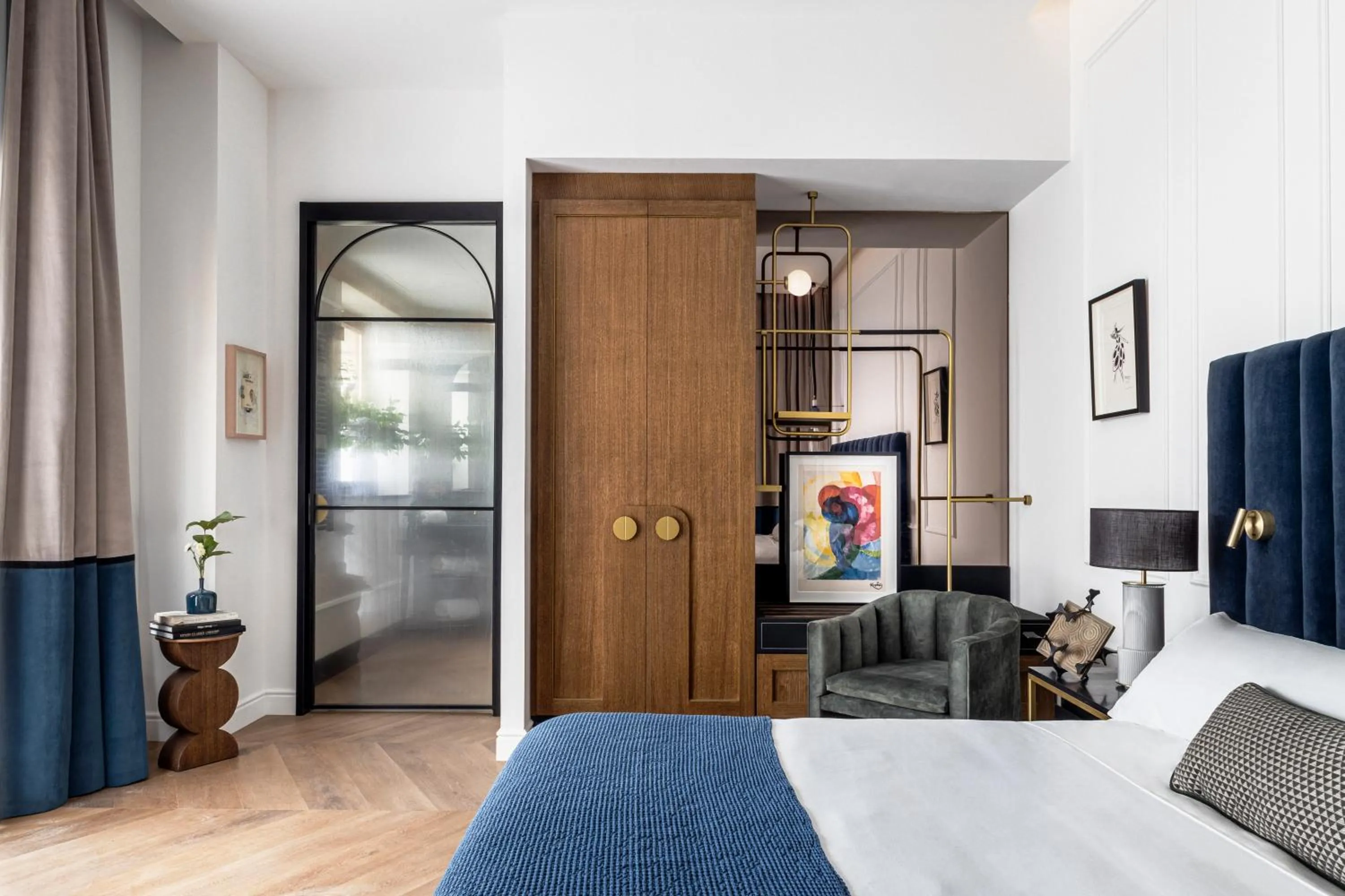 Bed in Palacio Arriluce Hotel - The Leading Hotels of the World