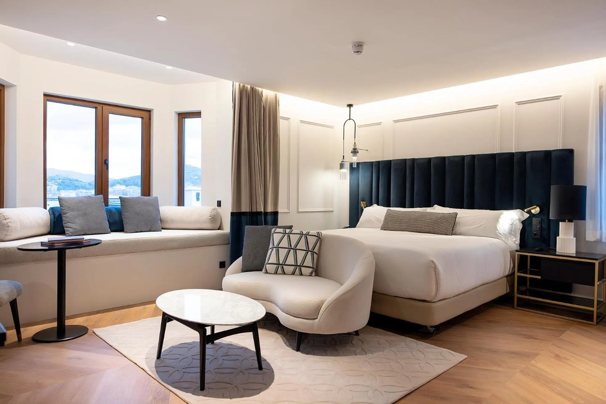 Bed in Palacio Arriluce Hotel - The Leading Hotels of the World