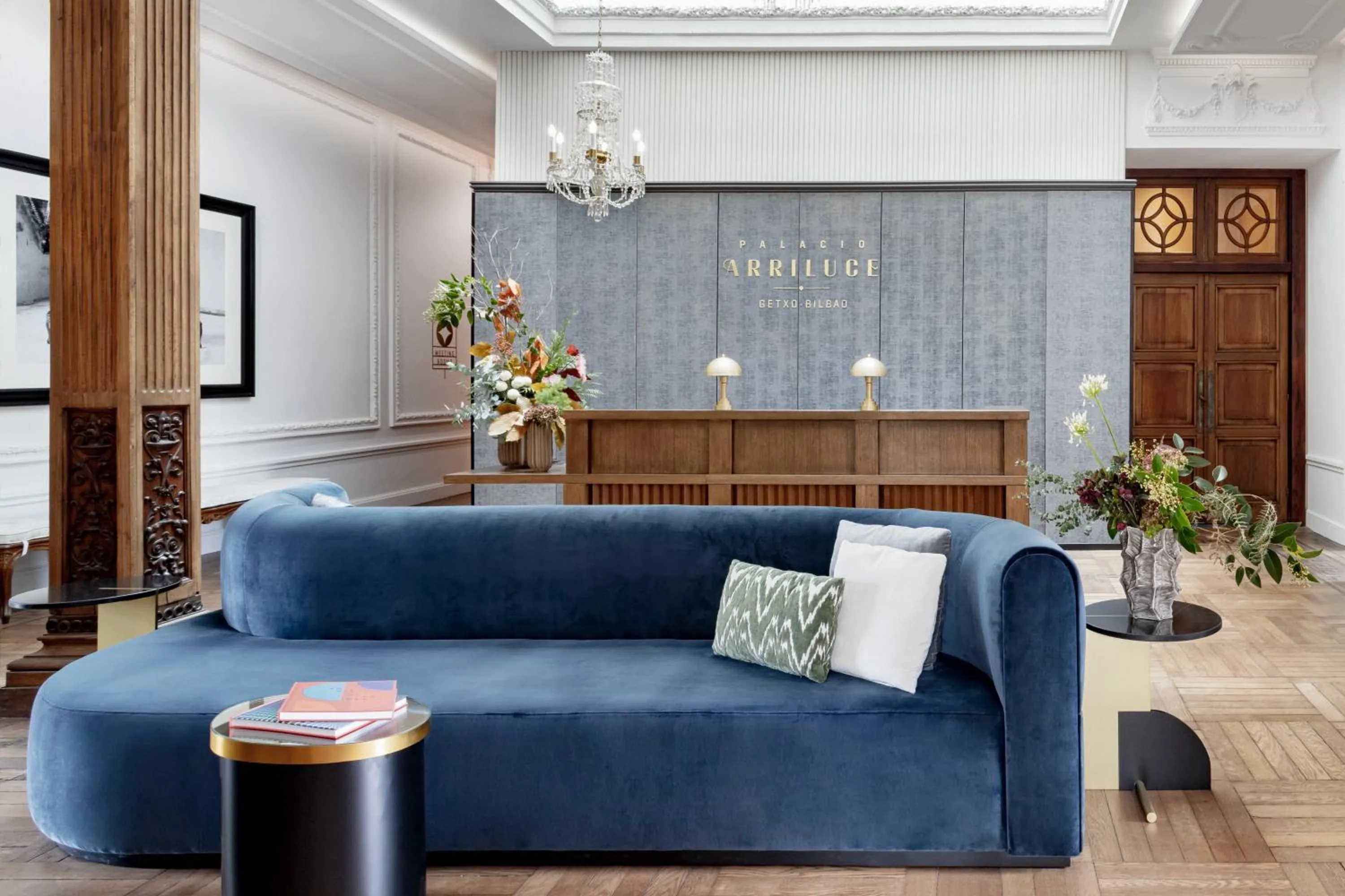 Lobby or reception in Palacio Arriluce Hotel - The Leading Hotels of the World