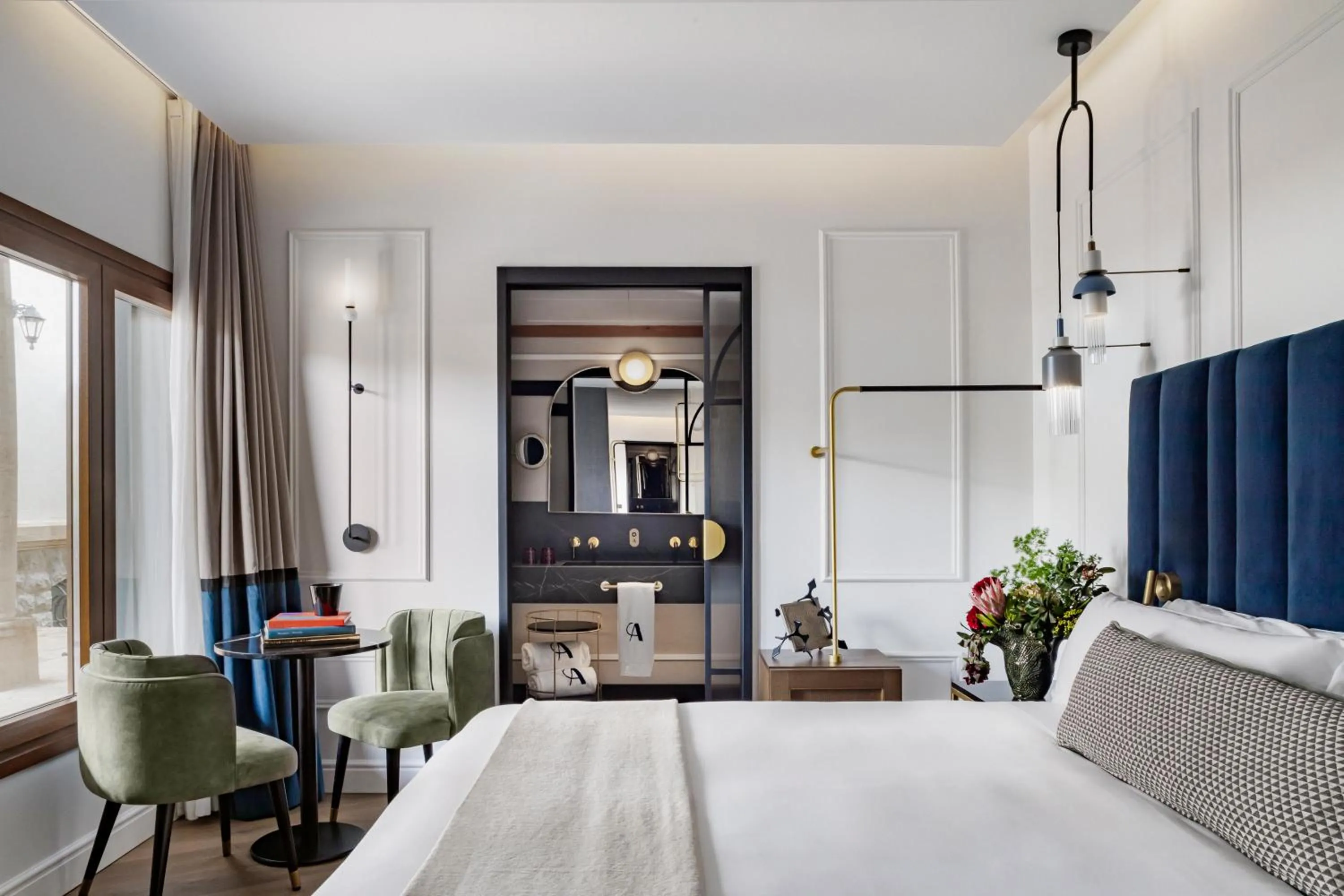 Bed in Palacio Arriluce Hotel - The Leading Hotels of the World