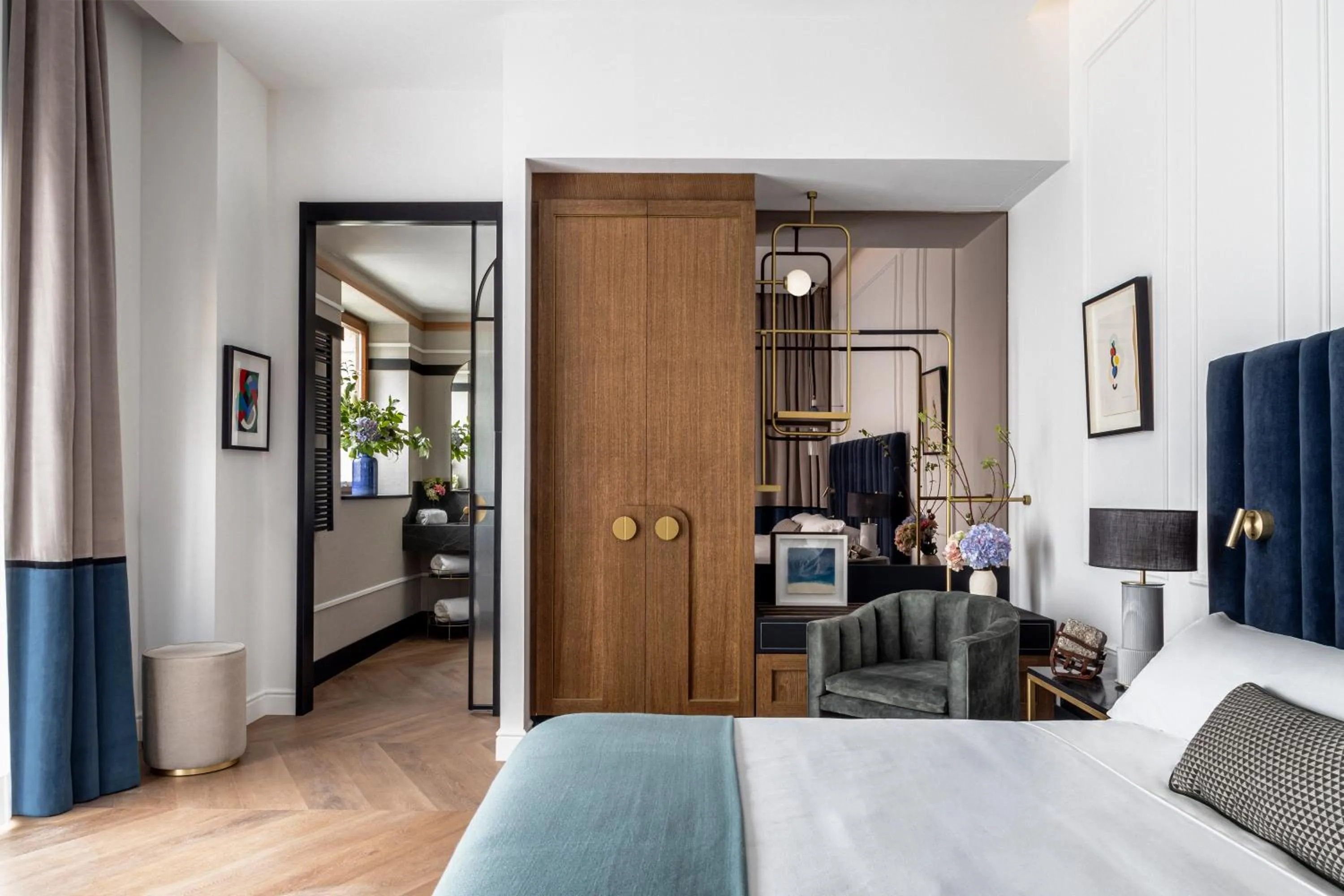 BBQ facilities, Bed in Palacio Arriluce Hotel - The Leading Hotels of the World