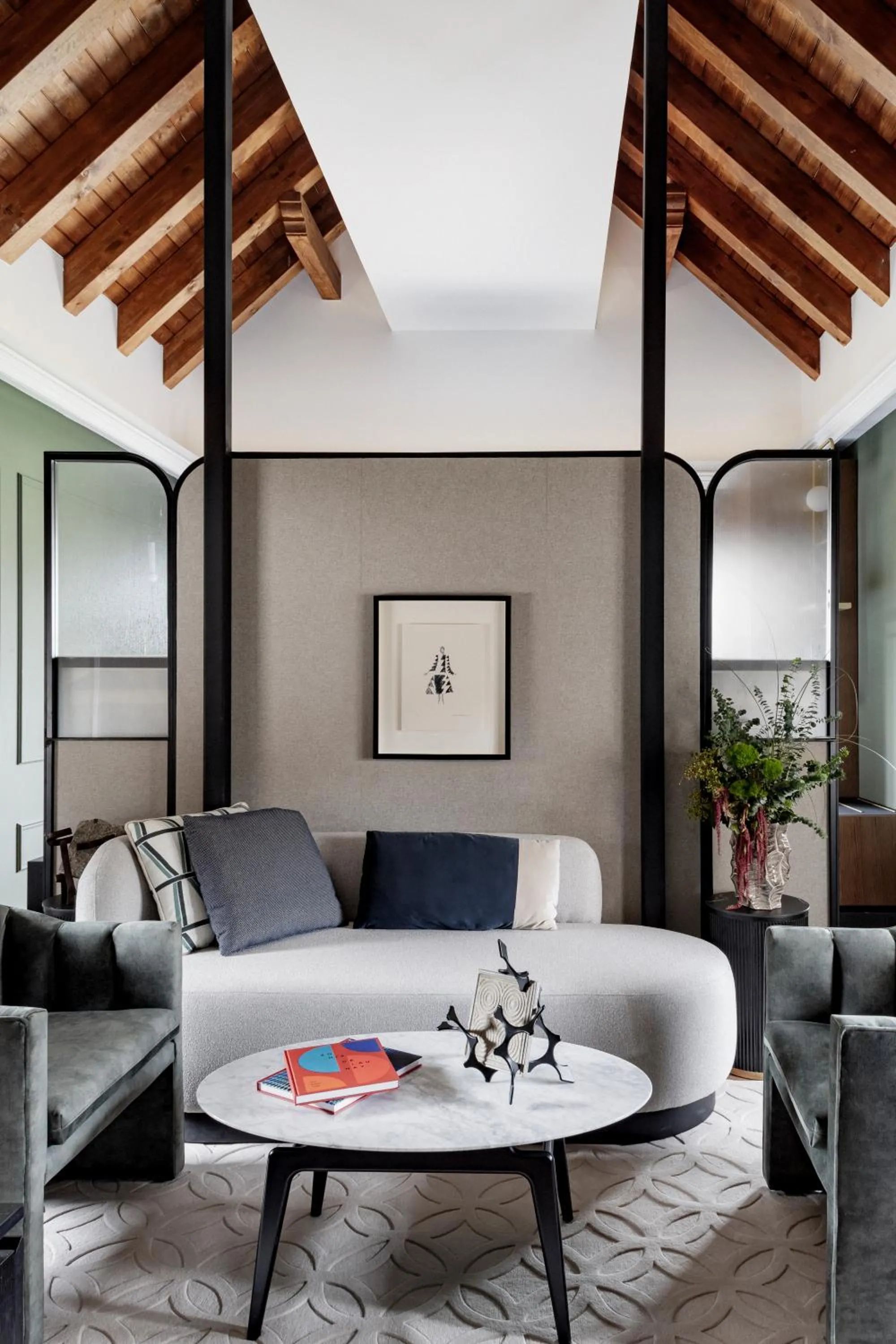 Living room in Palacio Arriluce Hotel - The Leading Hotels of the World