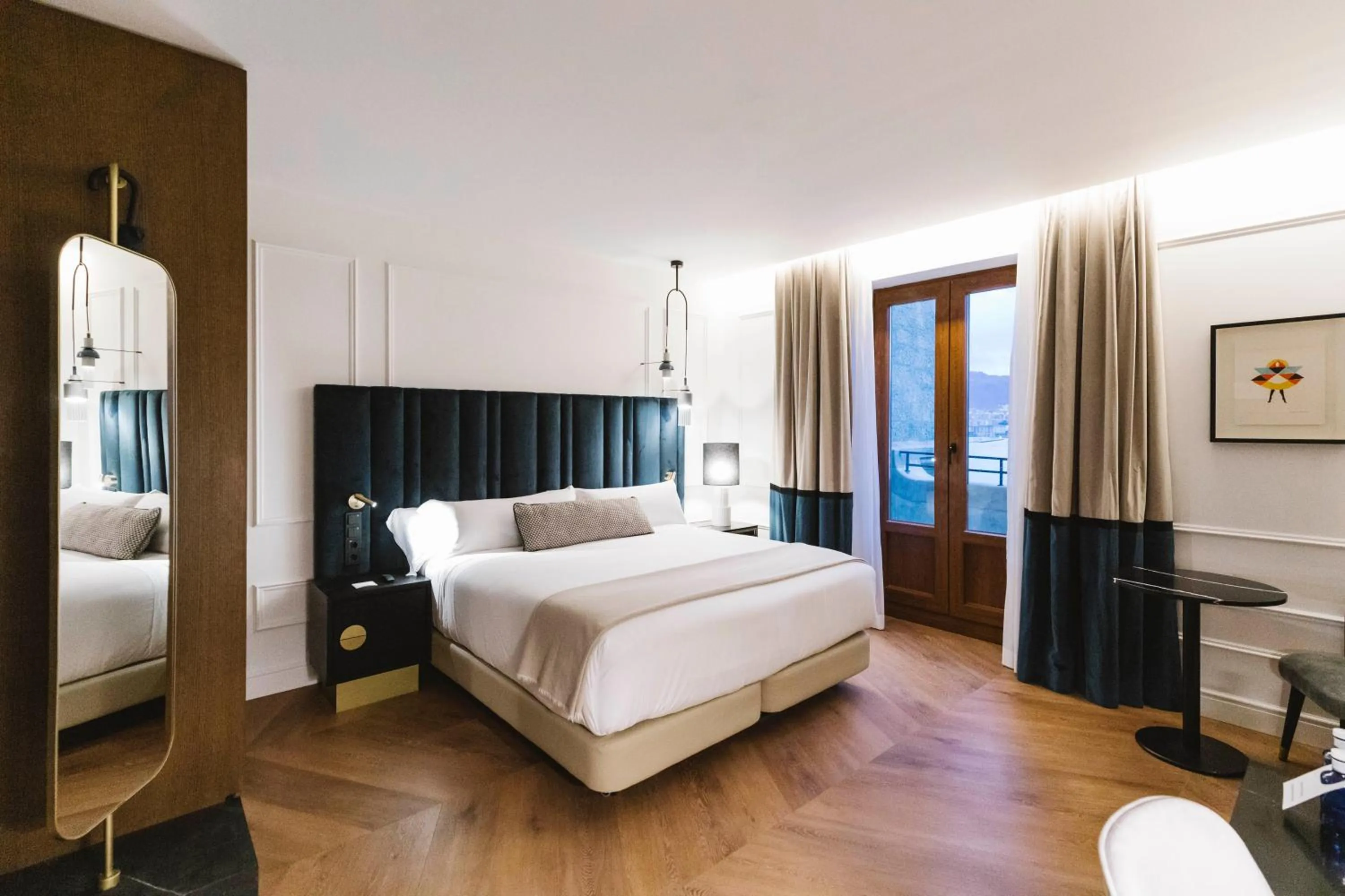 Bedroom, Bed in Palacio Arriluce Hotel - The Leading Hotels of the World