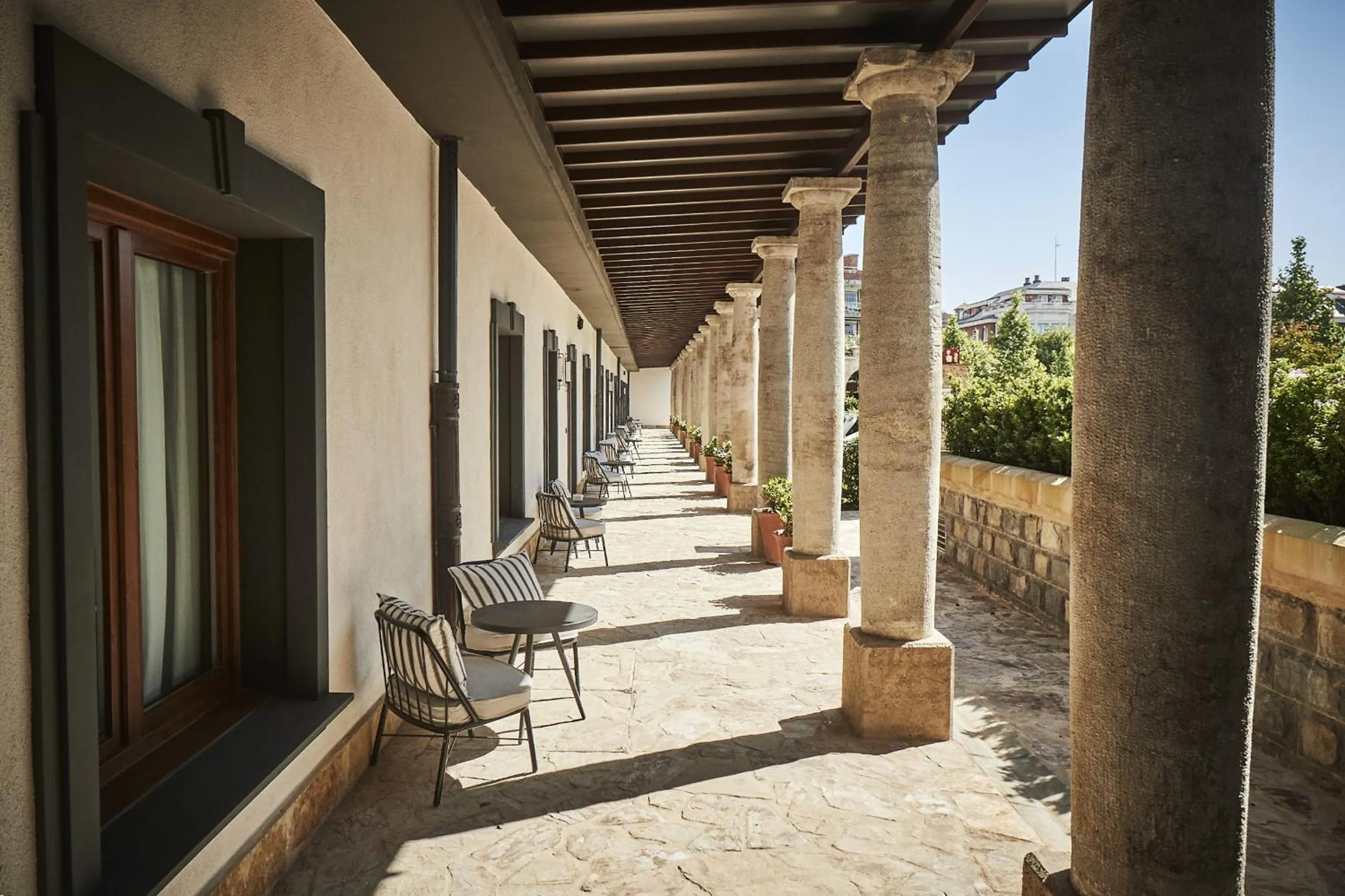 Off site in Palacio Arriluce Hotel - The Leading Hotels of the World