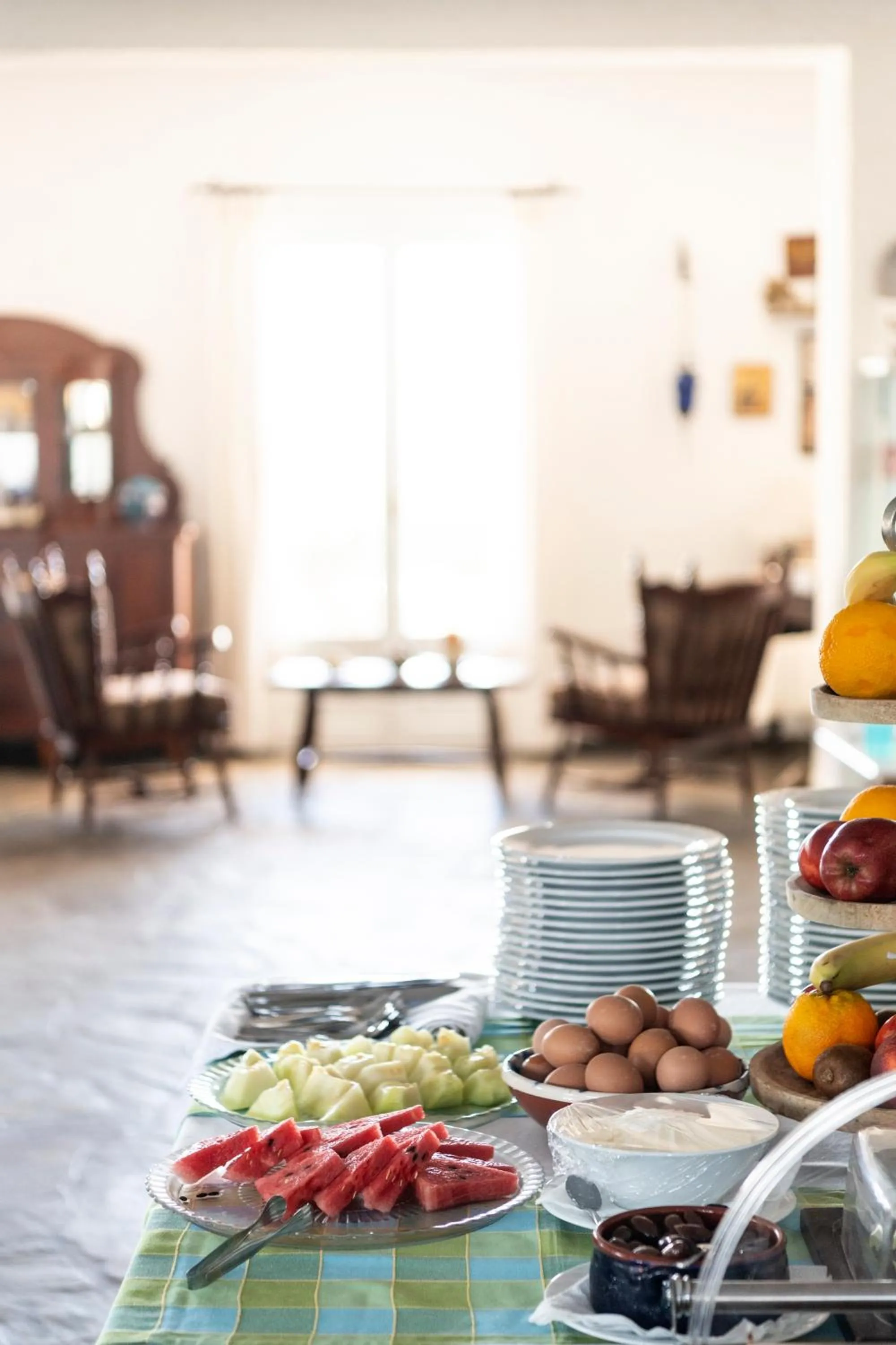 Dining area in Hotel Swiss Home