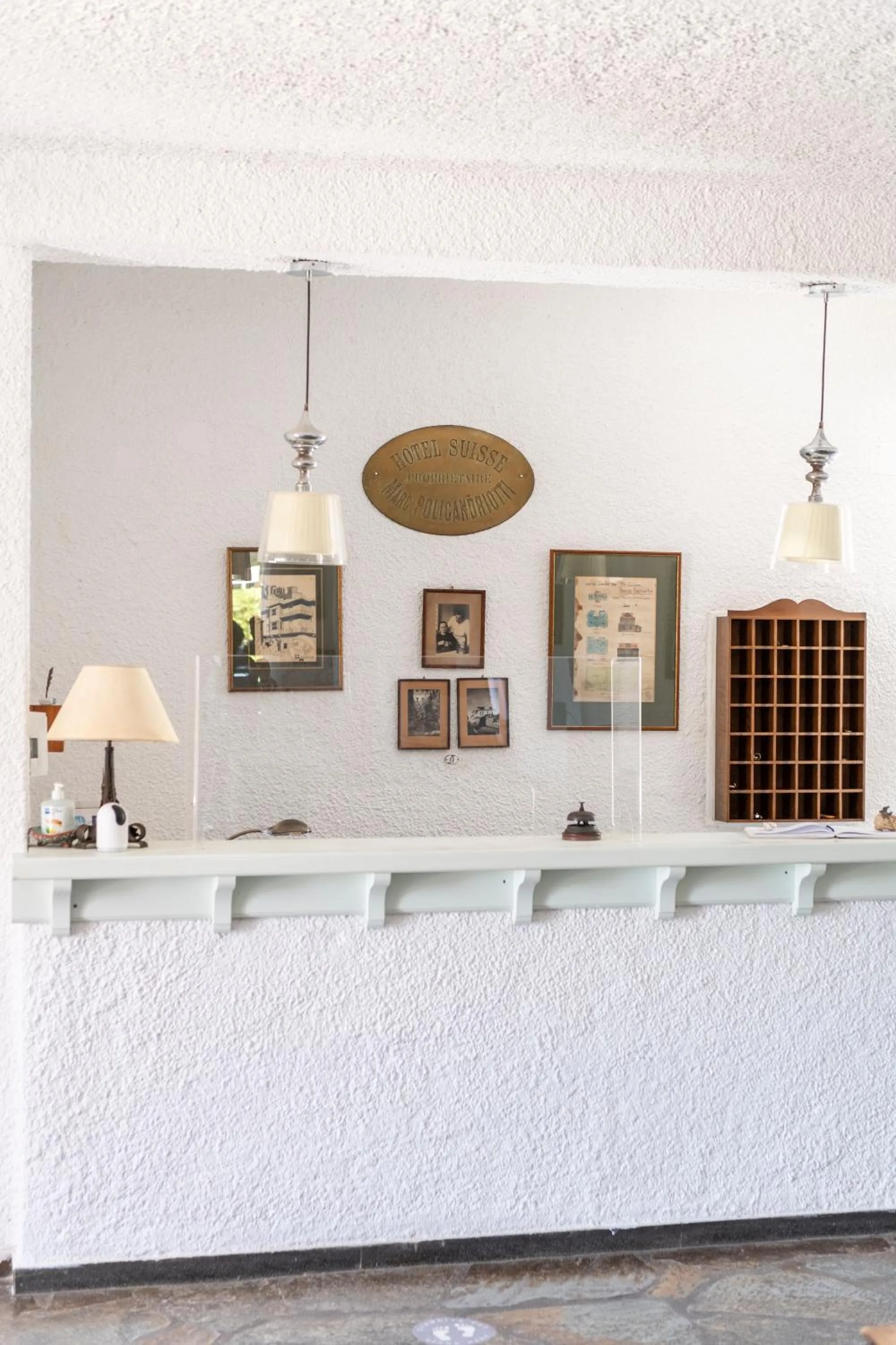 Lobby or reception in Hotel Swiss Home