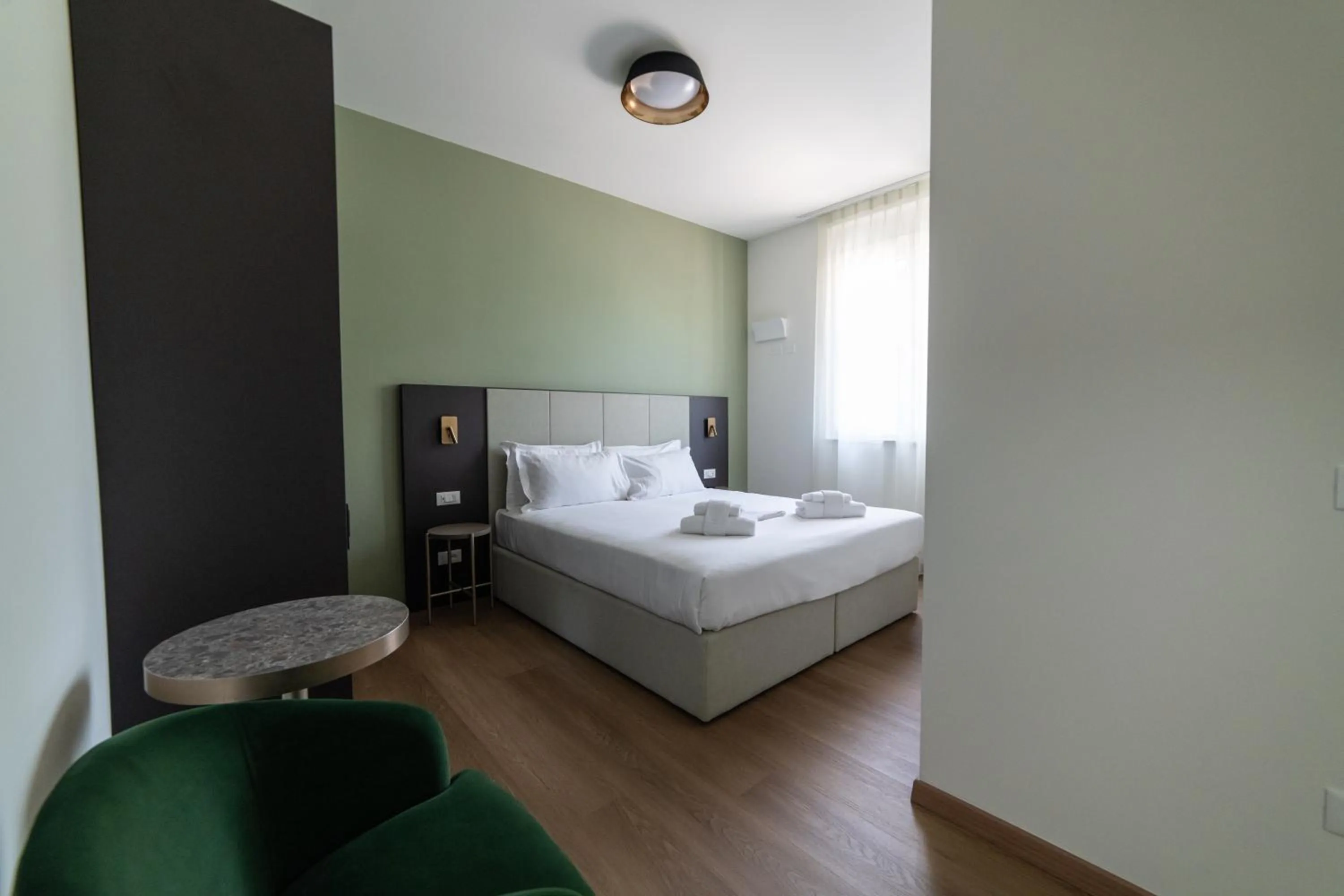 Bed in Hotel Arilica