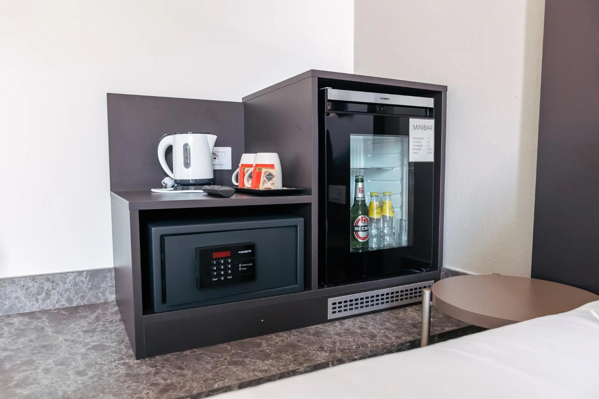 Coffee/tea facilities in Hotel Arilica