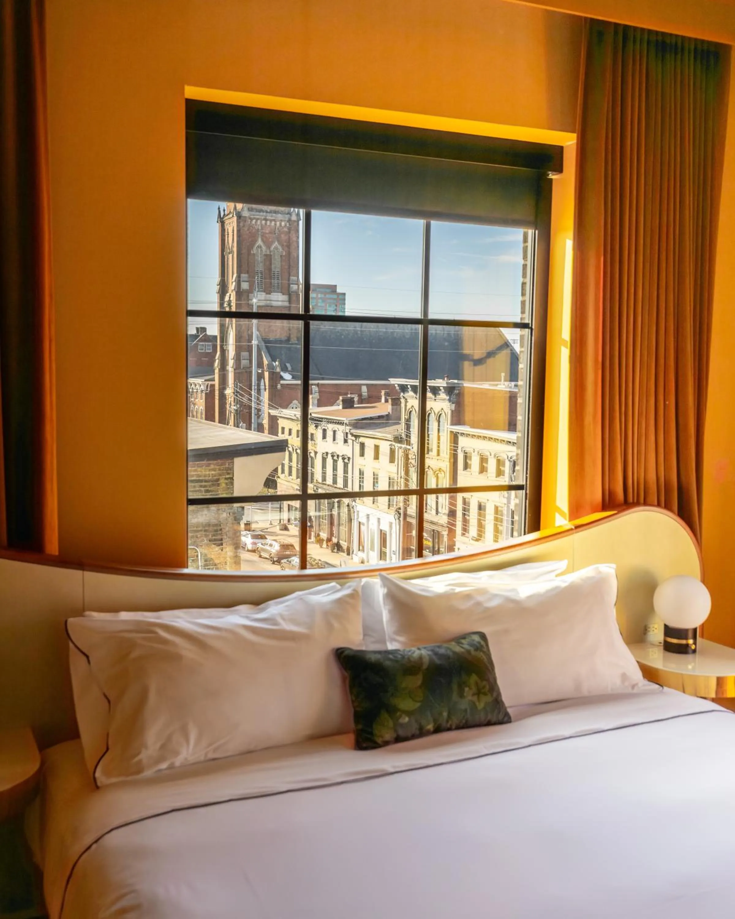 Bed in Hotel Genevieve, part of JdV by Hyatt