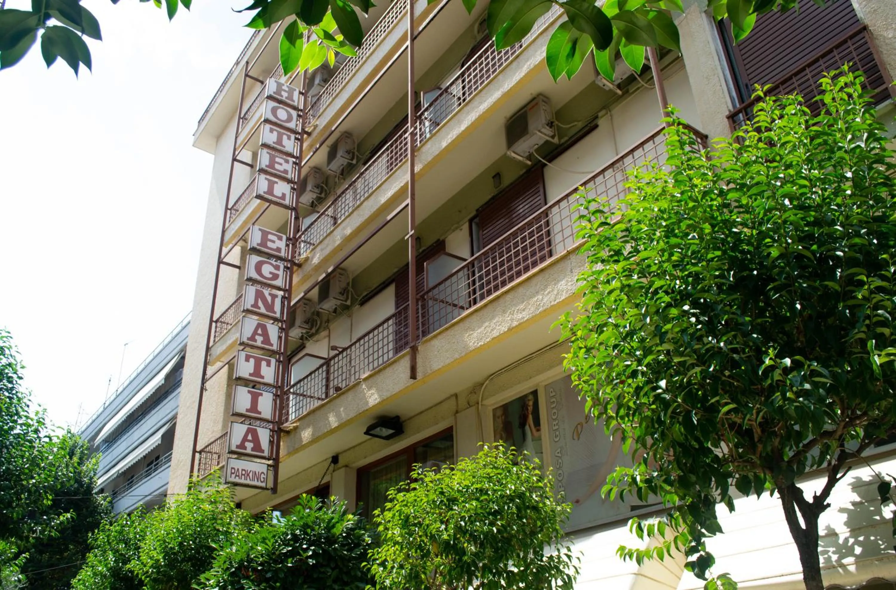 Property building in Egnatia Hotel