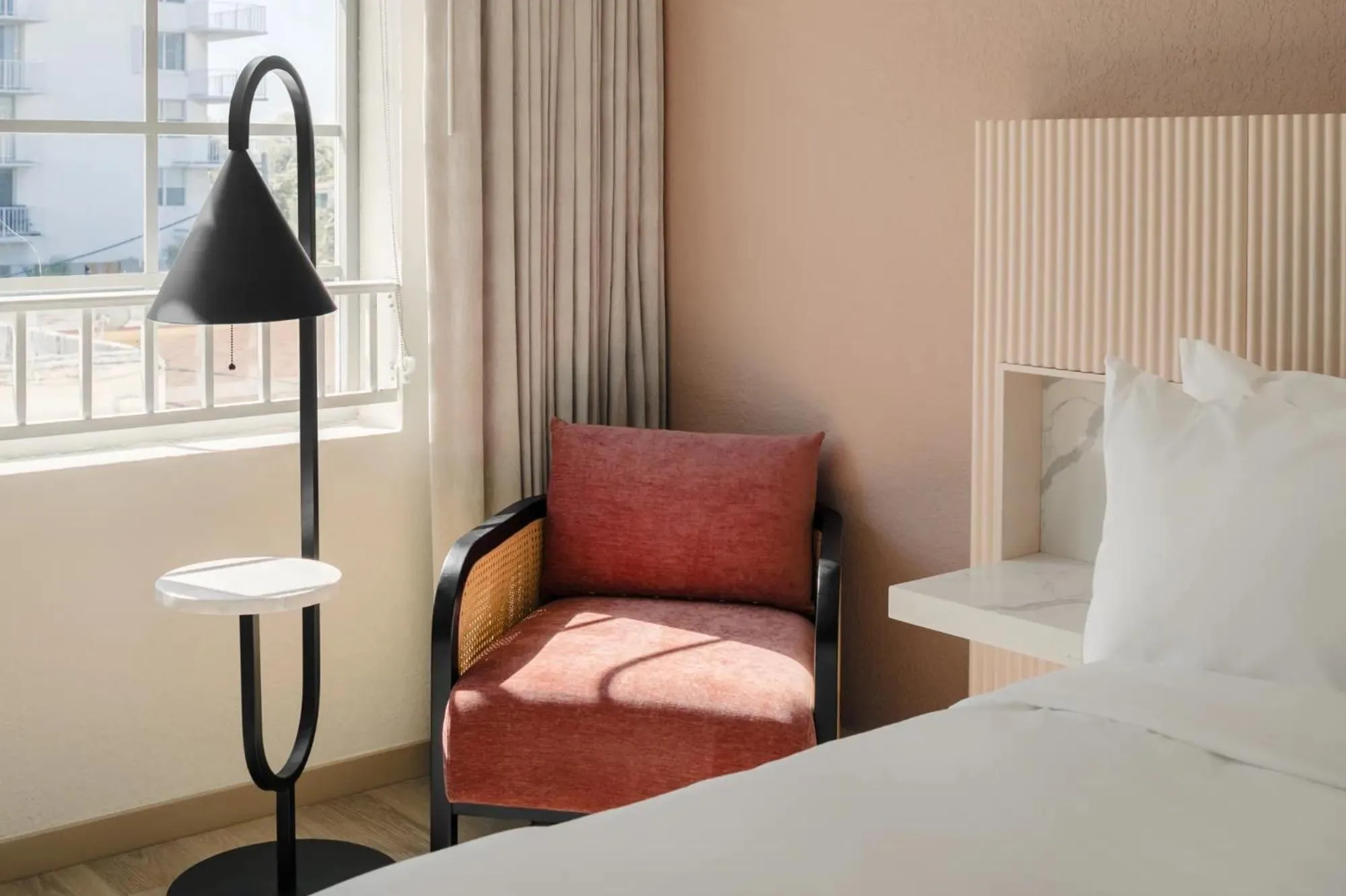 Bedroom, Bed in FOUND Hotel Miami Beach