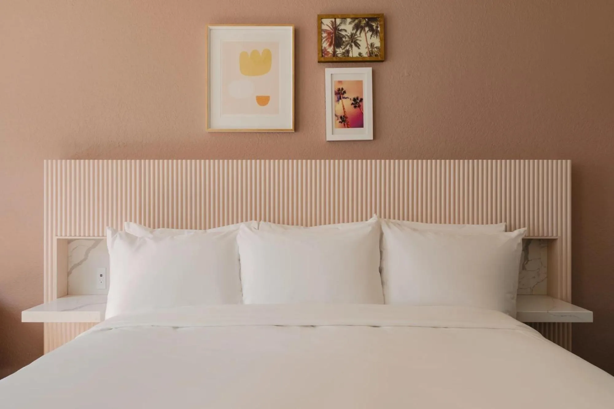 Bed in FOUND Hotel Miami Beach