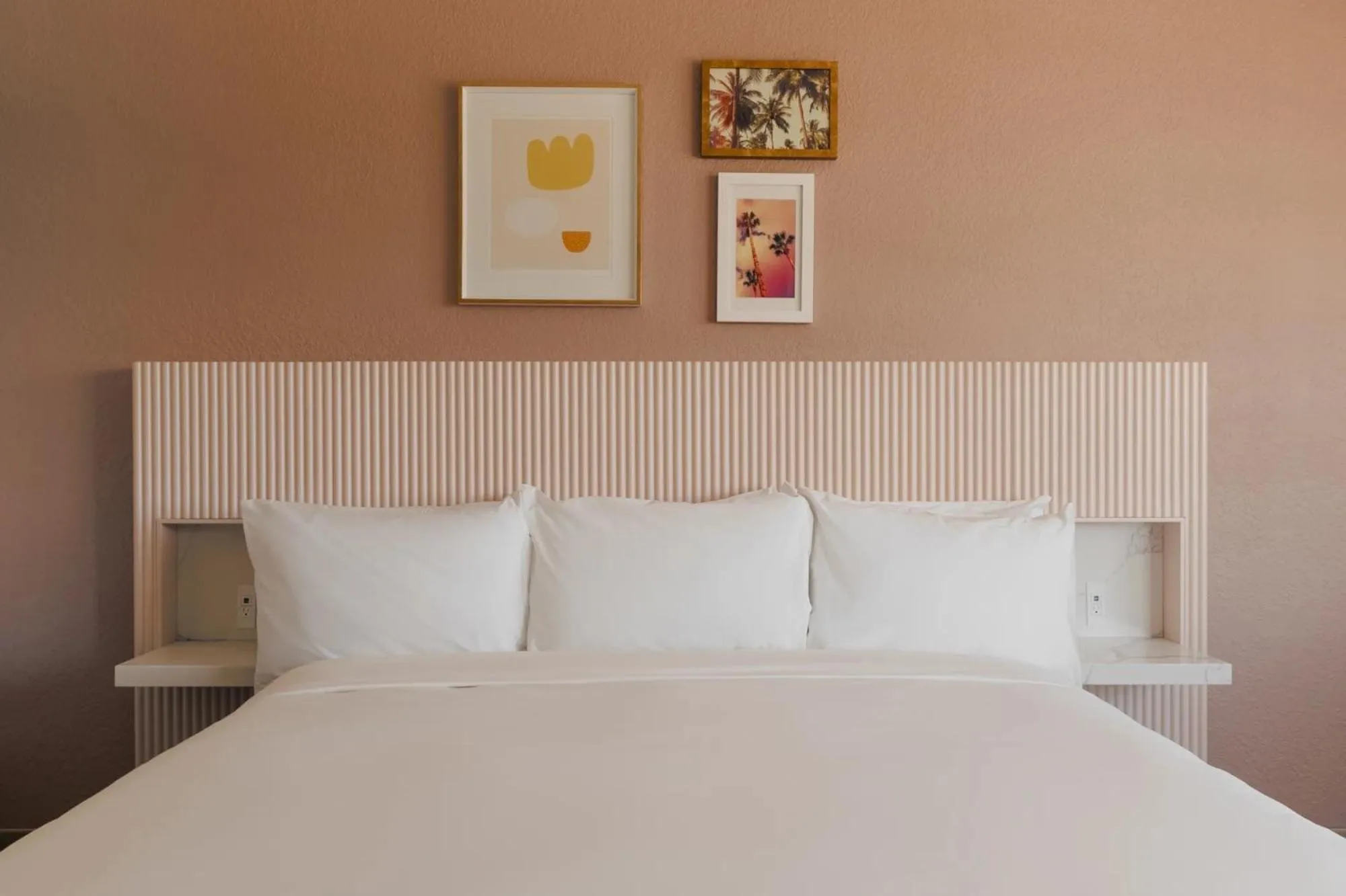 Bed in FOUND Hotel Miami Beach