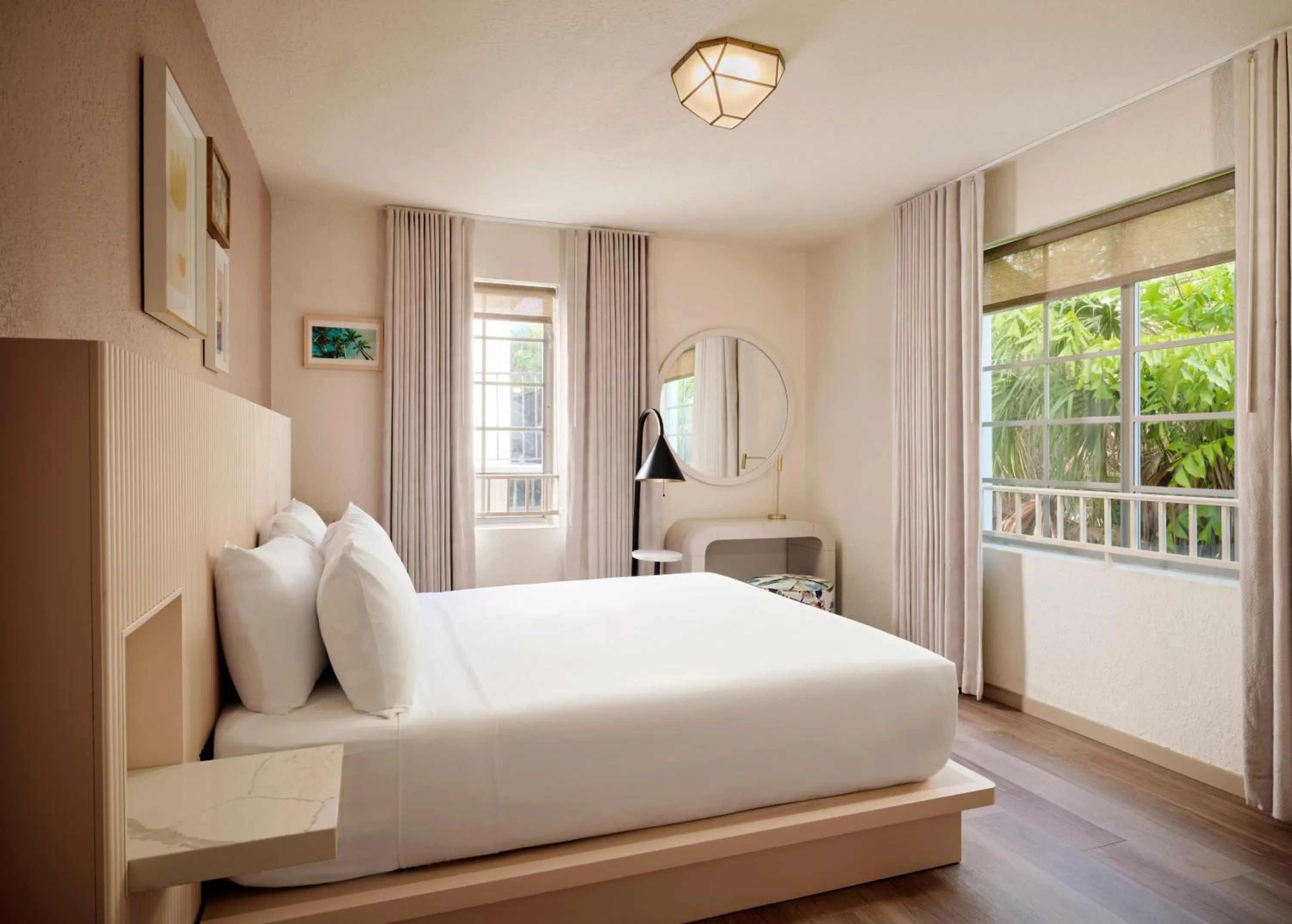 Bed in FOUND Hotels, Miami Beach, Series by Marriott