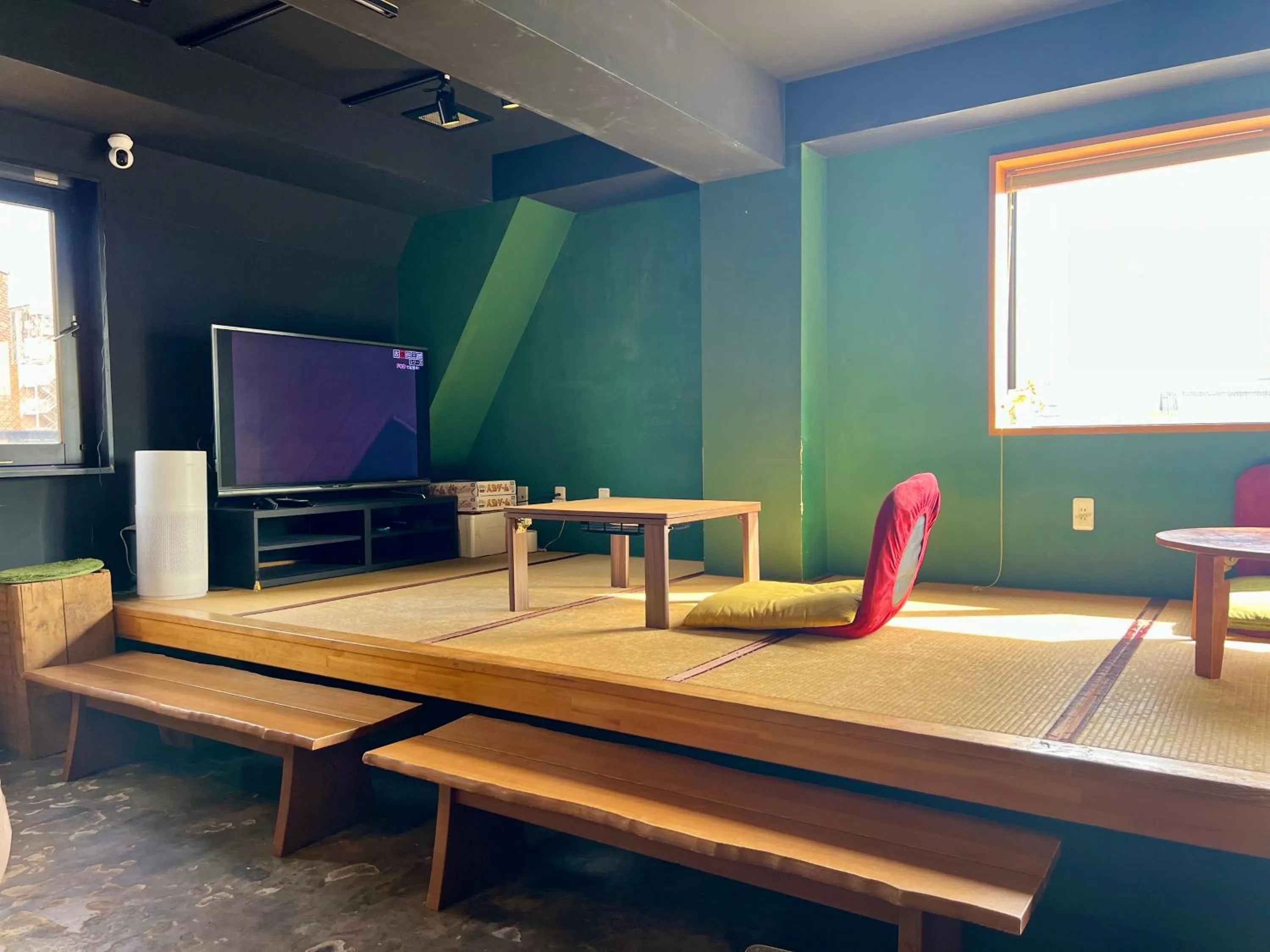 Living room in TenTen Guesthouse in Asakusa