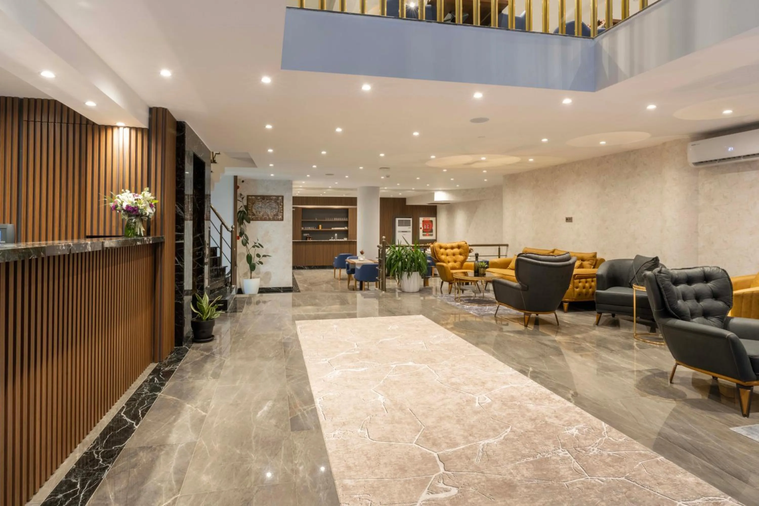 Lobby or reception in THE BOSFOR HOTEL