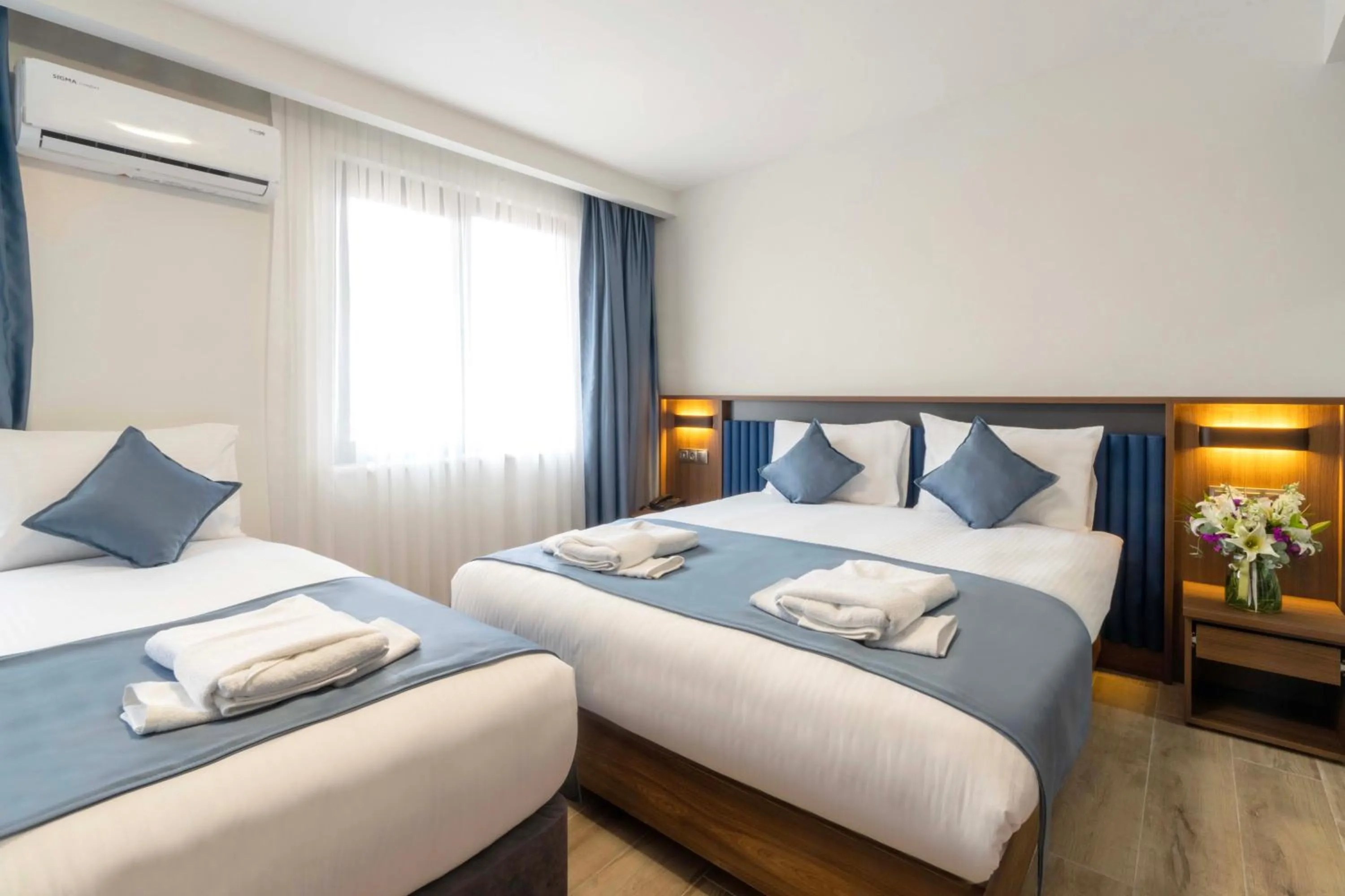 Photo of the whole room, Bed in THE BOSFOR HOTEL