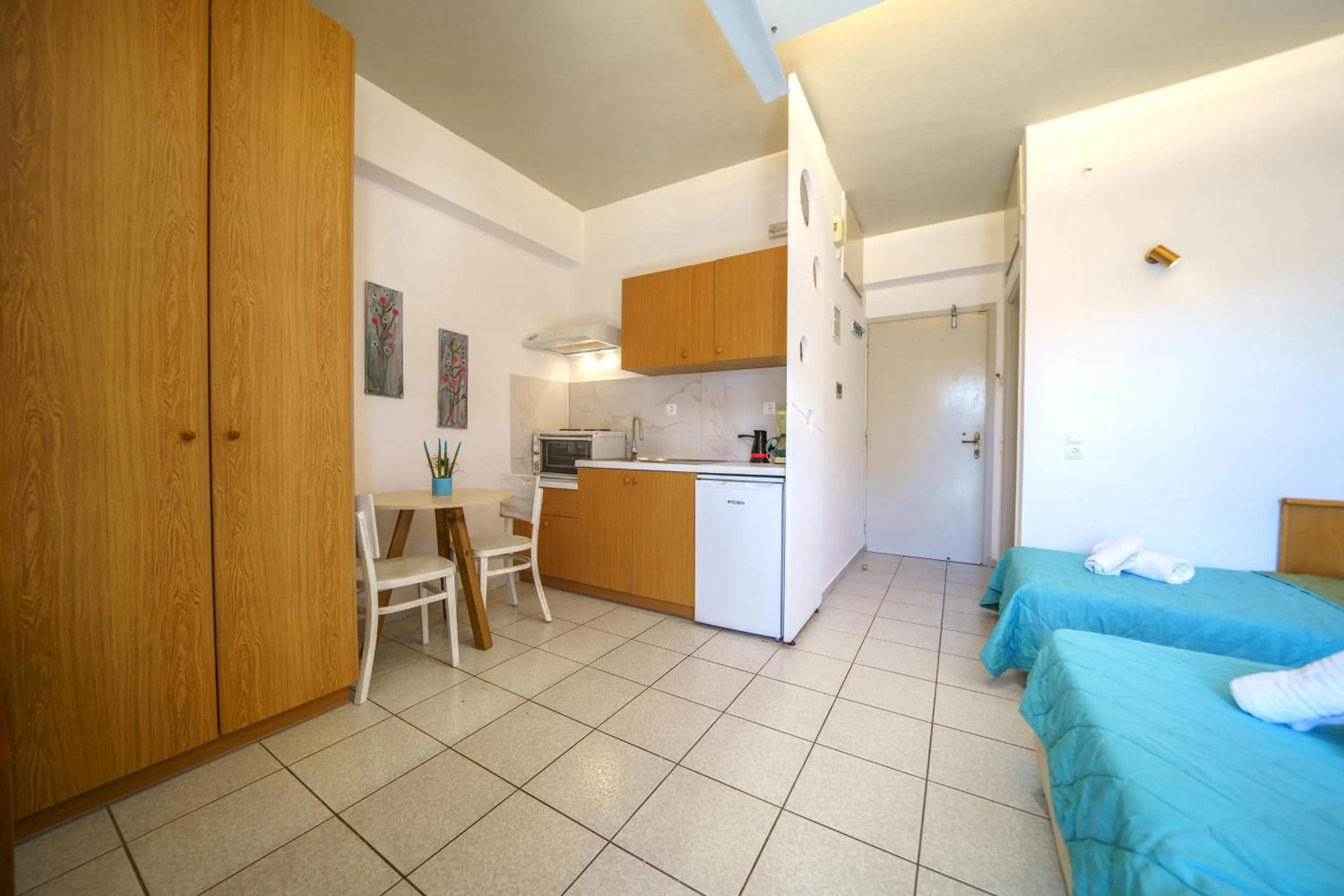 Bed in RODI BLUE apartments