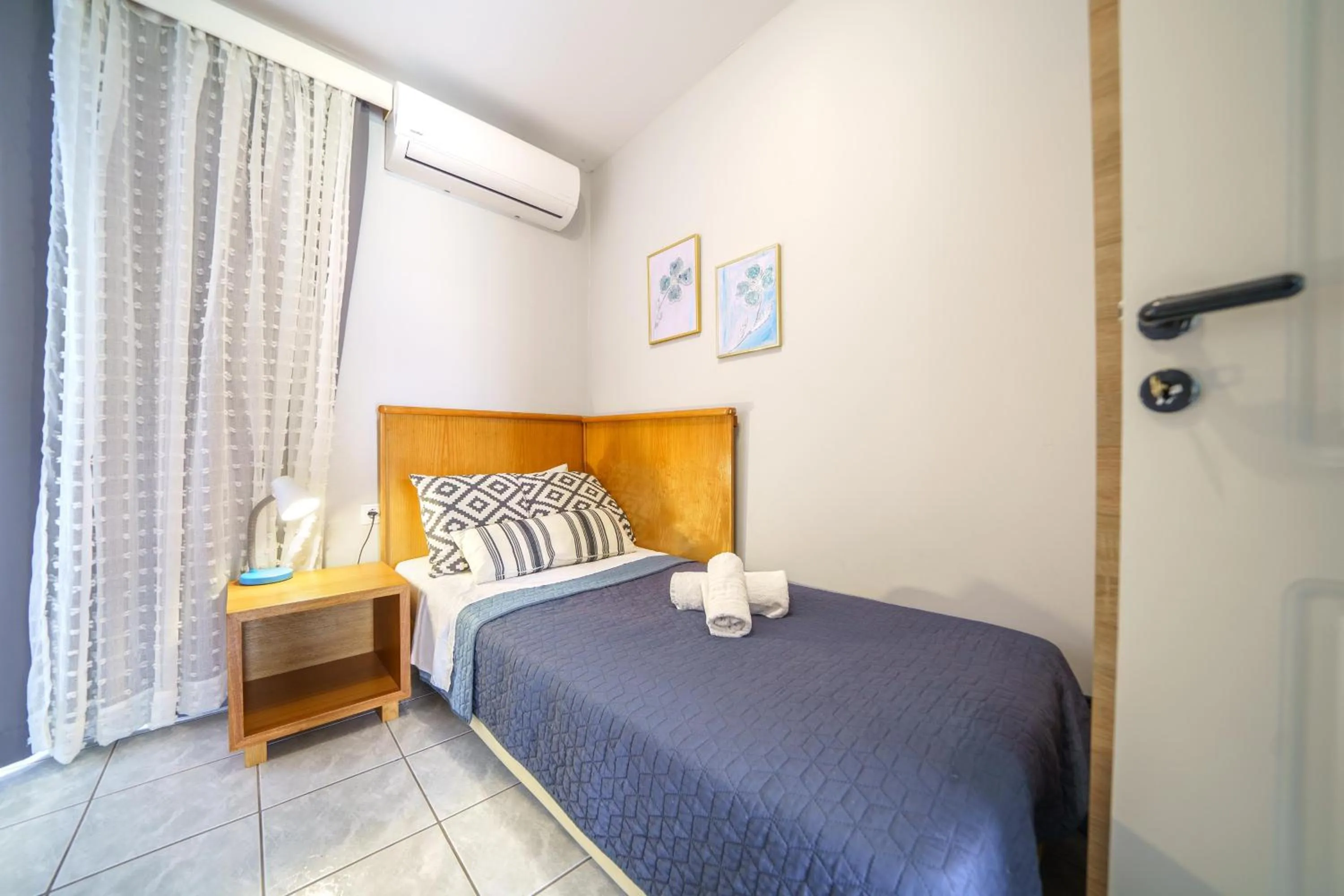 Bedroom, Bed in RODI BLUE apartments