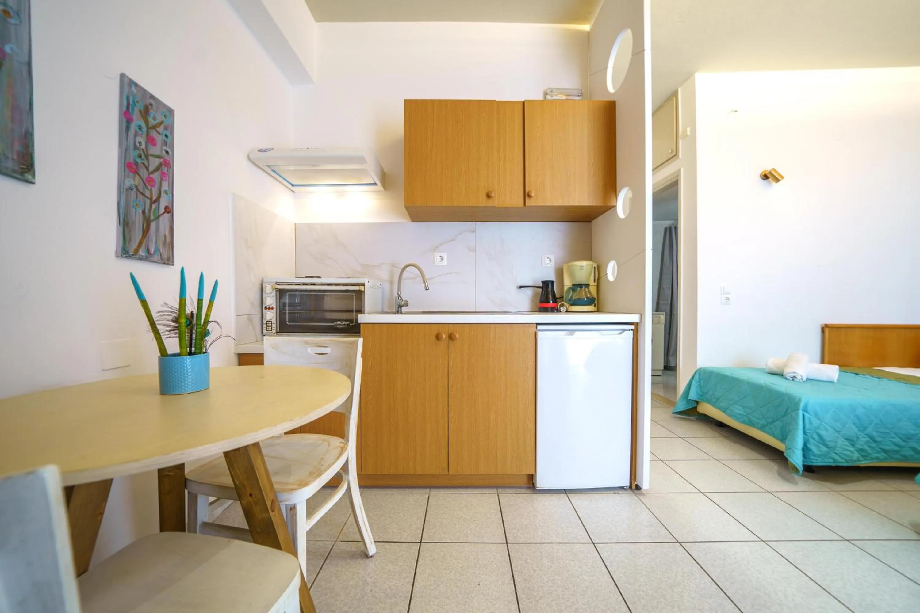 Bed in RODI BLUE apartments