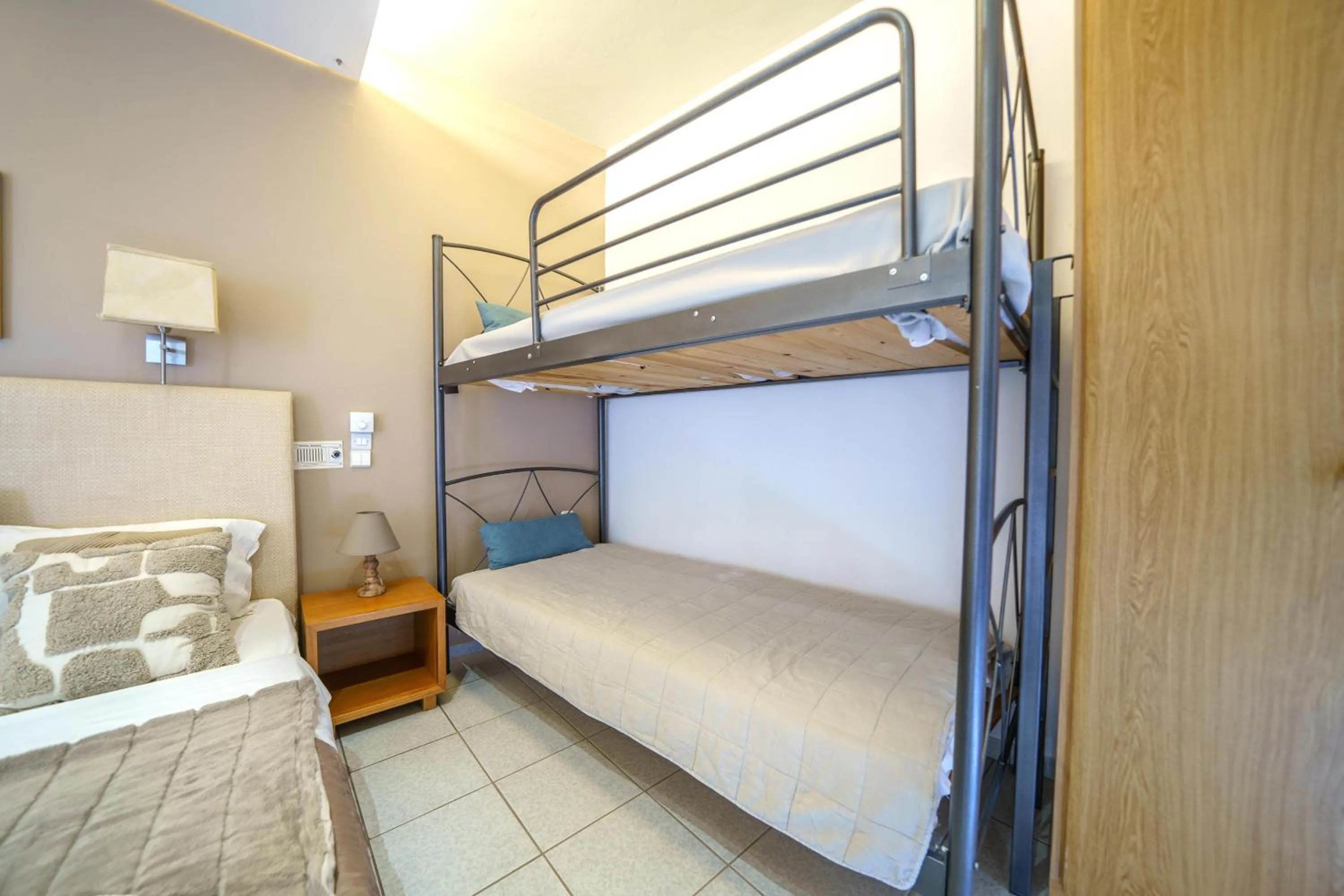 Bedroom, Bed in RODI BLUE apartments