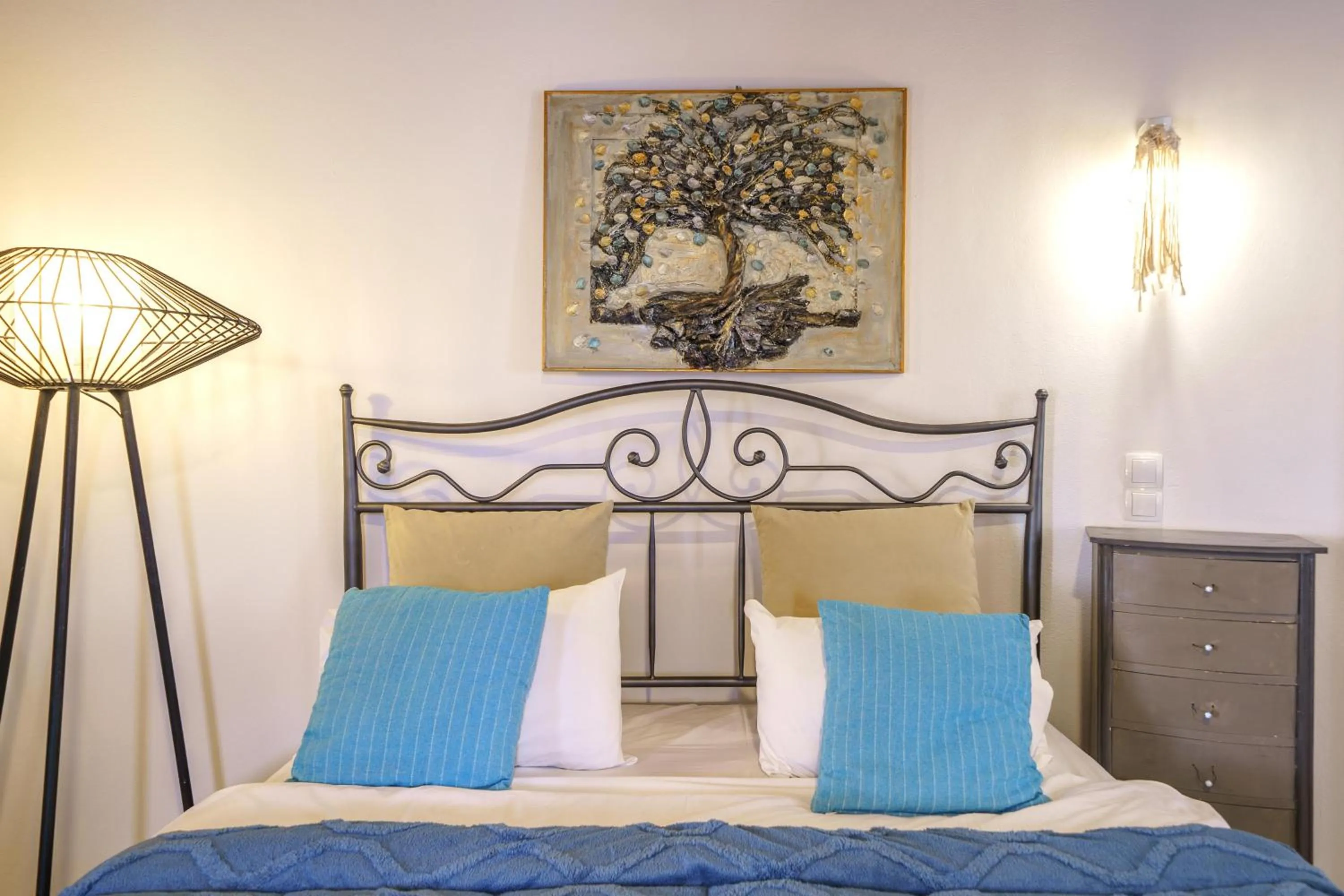Bed in RODI BLUE apartments