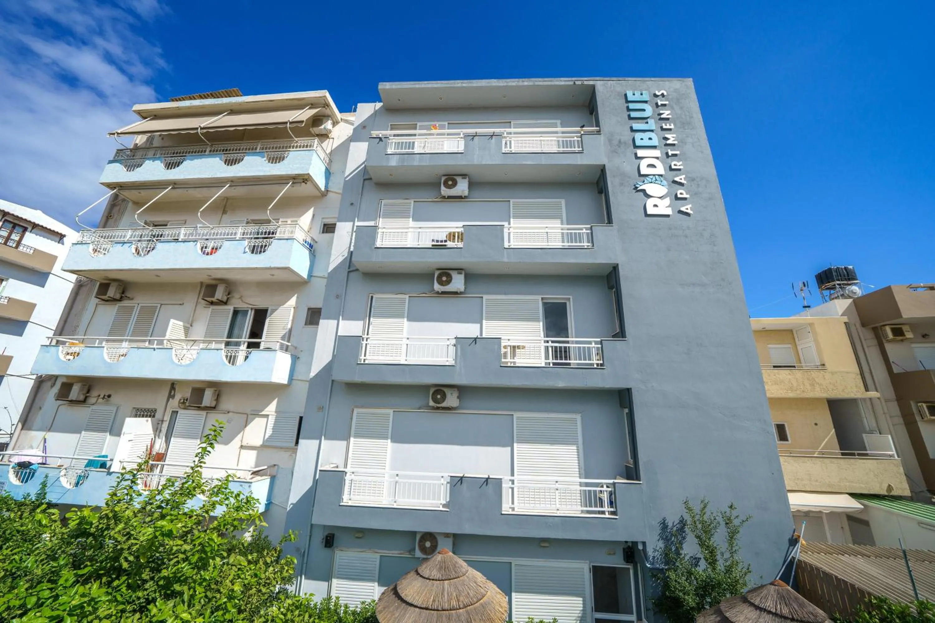 Facade/entrance in RODI BLUE apartments