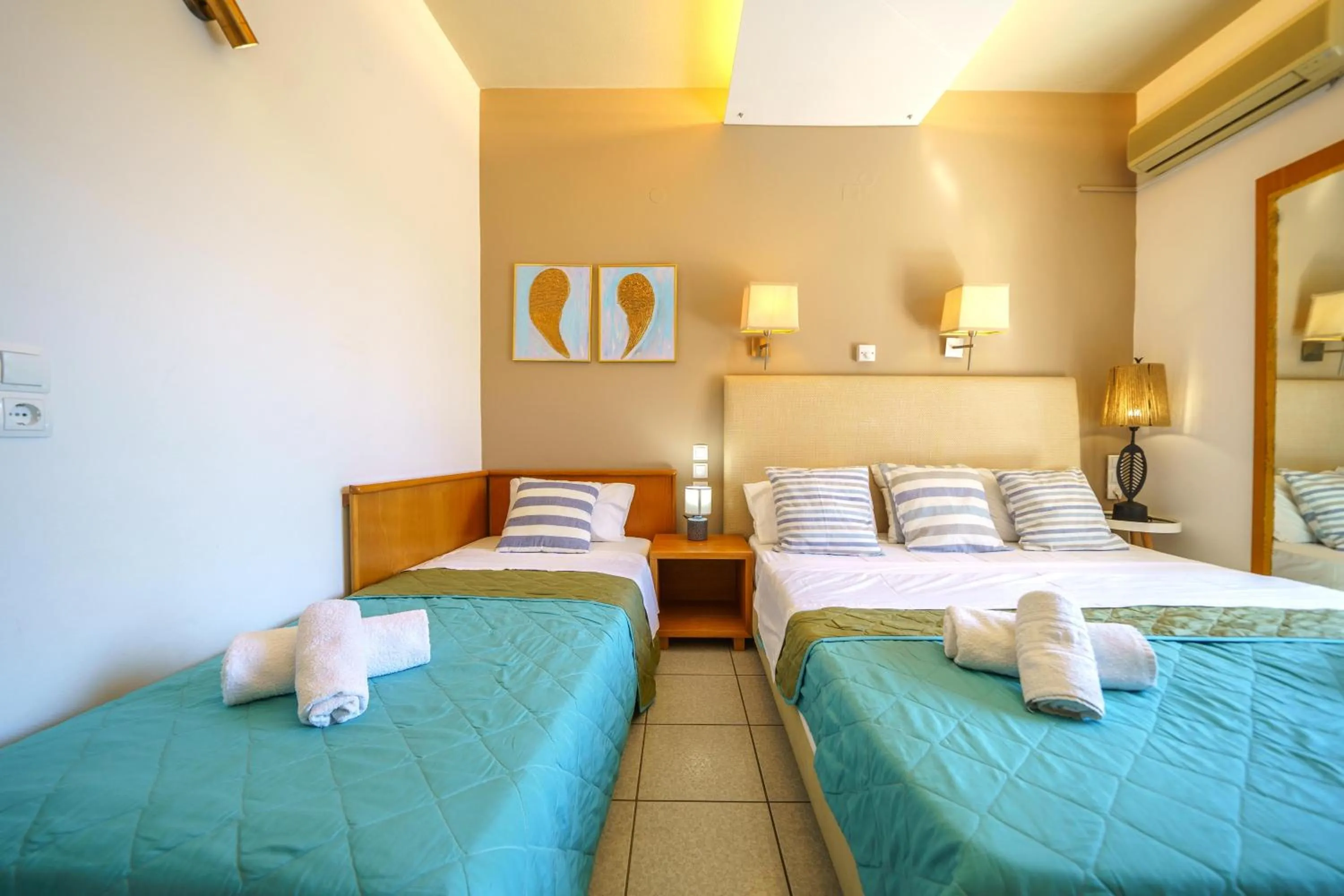 Bed in RODI BLUE apartments