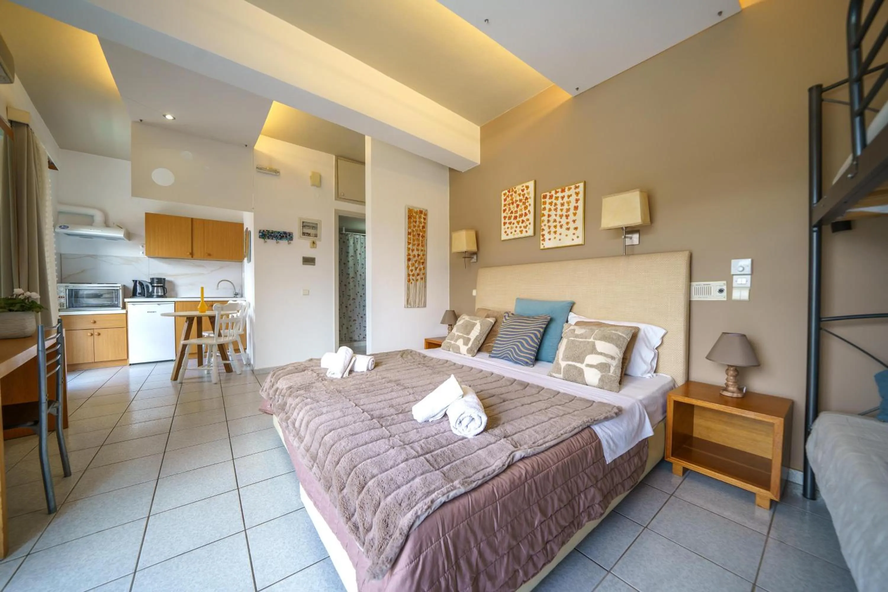 Photo of the whole room, Bed in RODI BLUE apartments