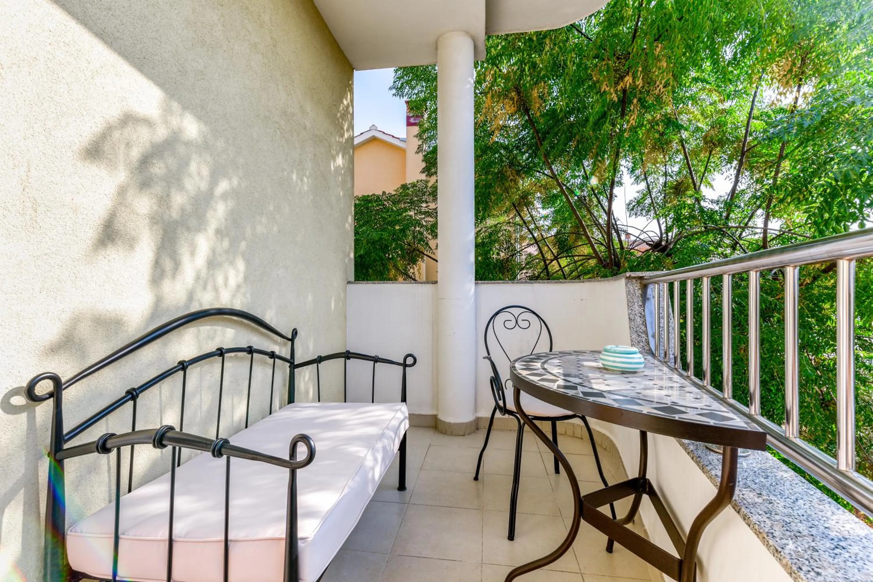 Balcony/Terrace in LRS 2 Apartment in the centar of Zadar
