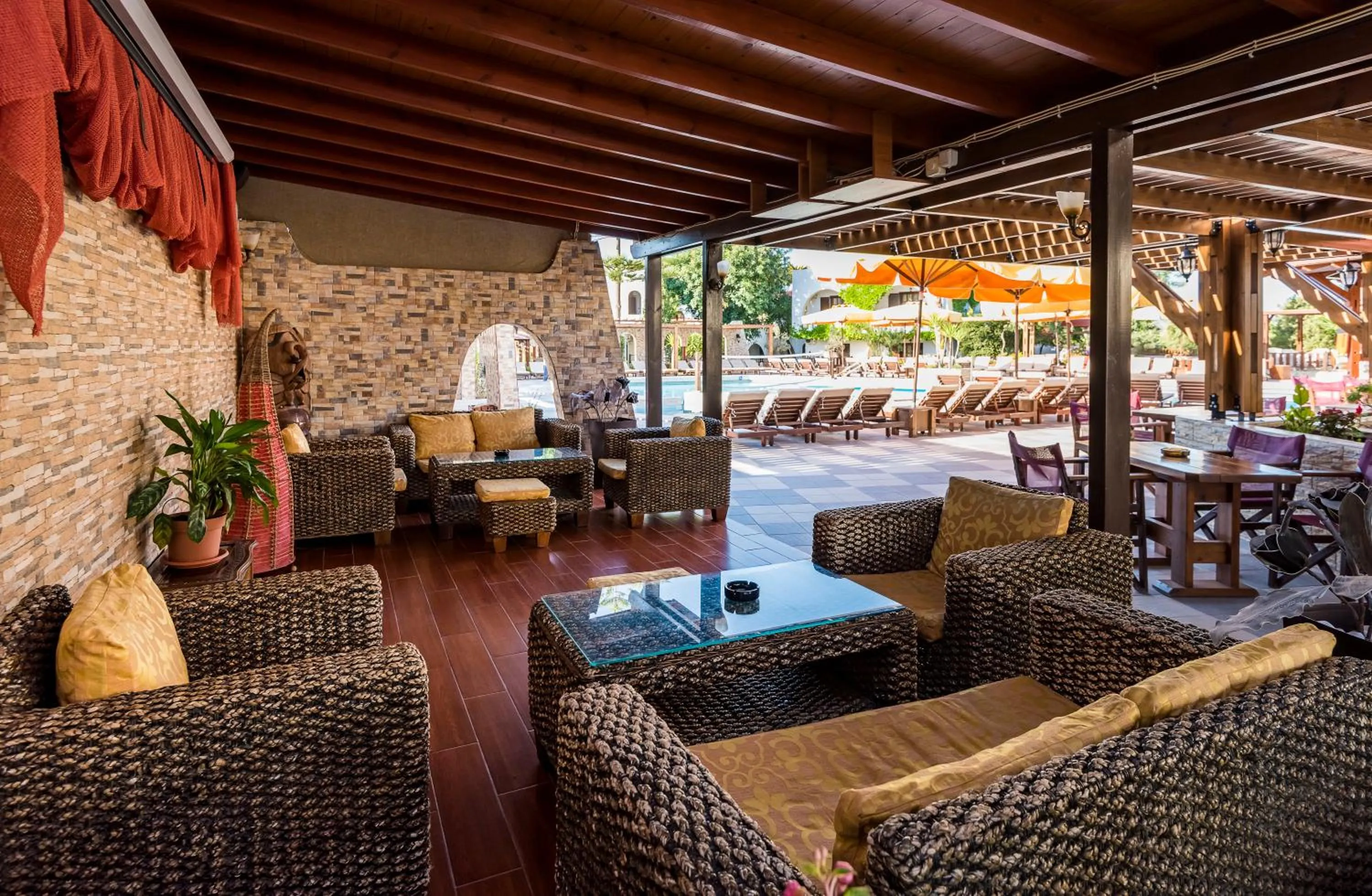 Lounge or bar in Gaia Garden