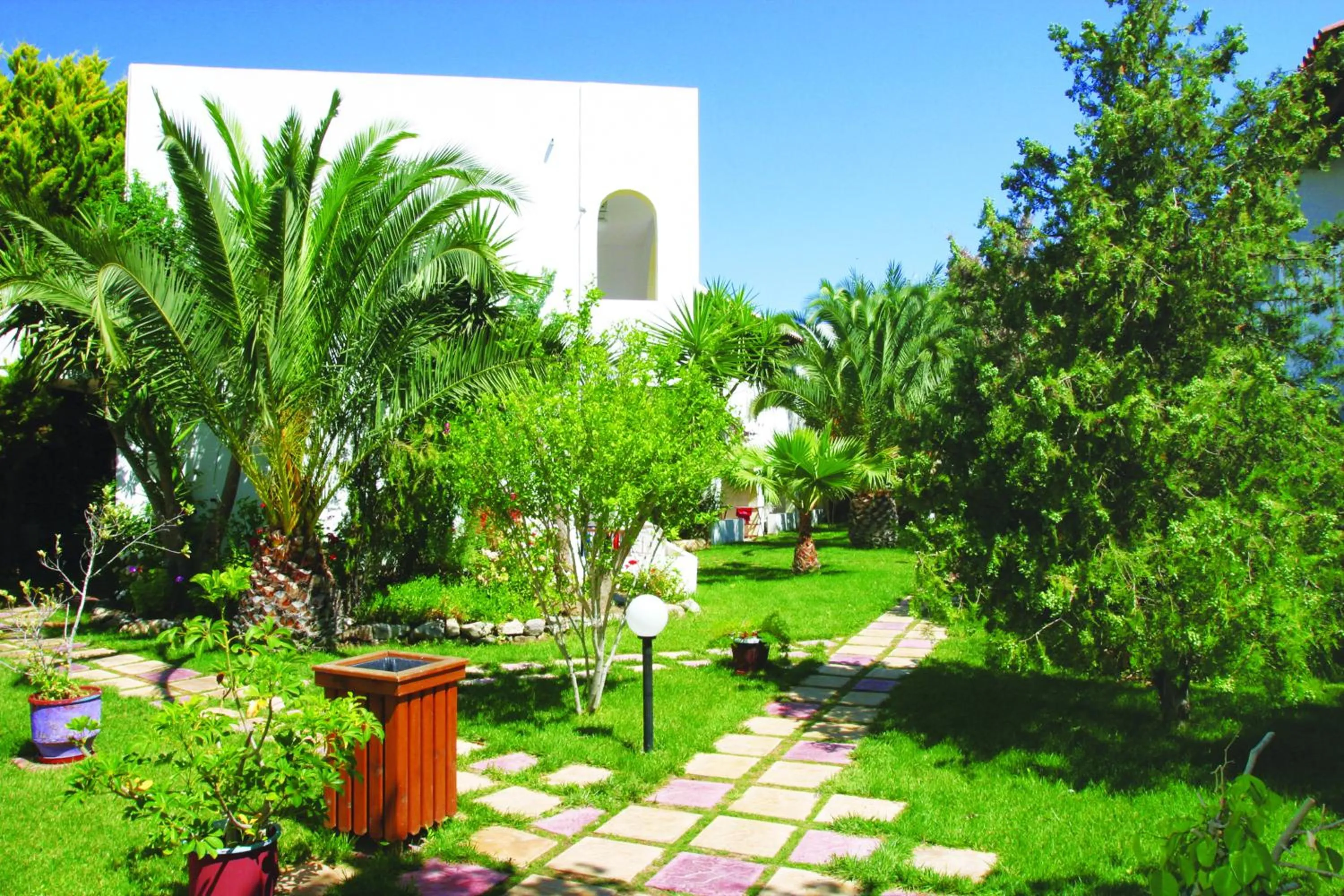 Garden view in Gaia Garden