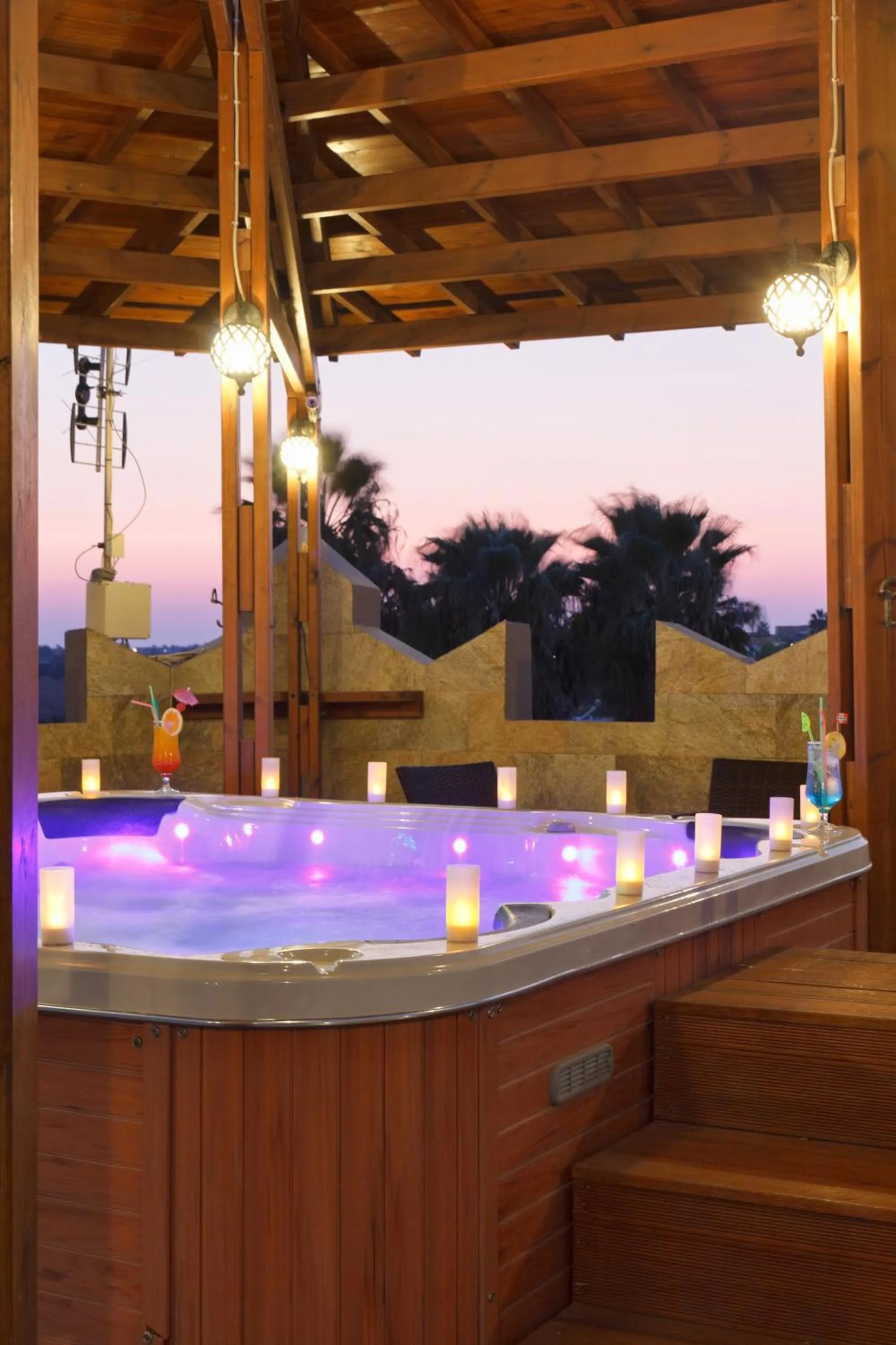 Open Air Bath in Gaia Garden