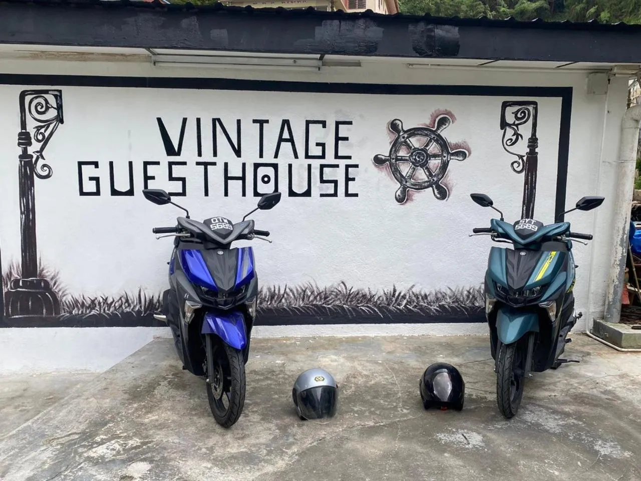 Area and facilities in Vintage Guesthouse