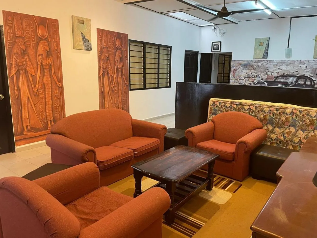 Seating area in Vintage Guesthouse